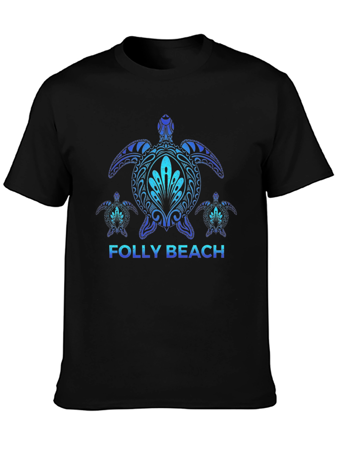 Folly Beach Turtle Graphic Tee