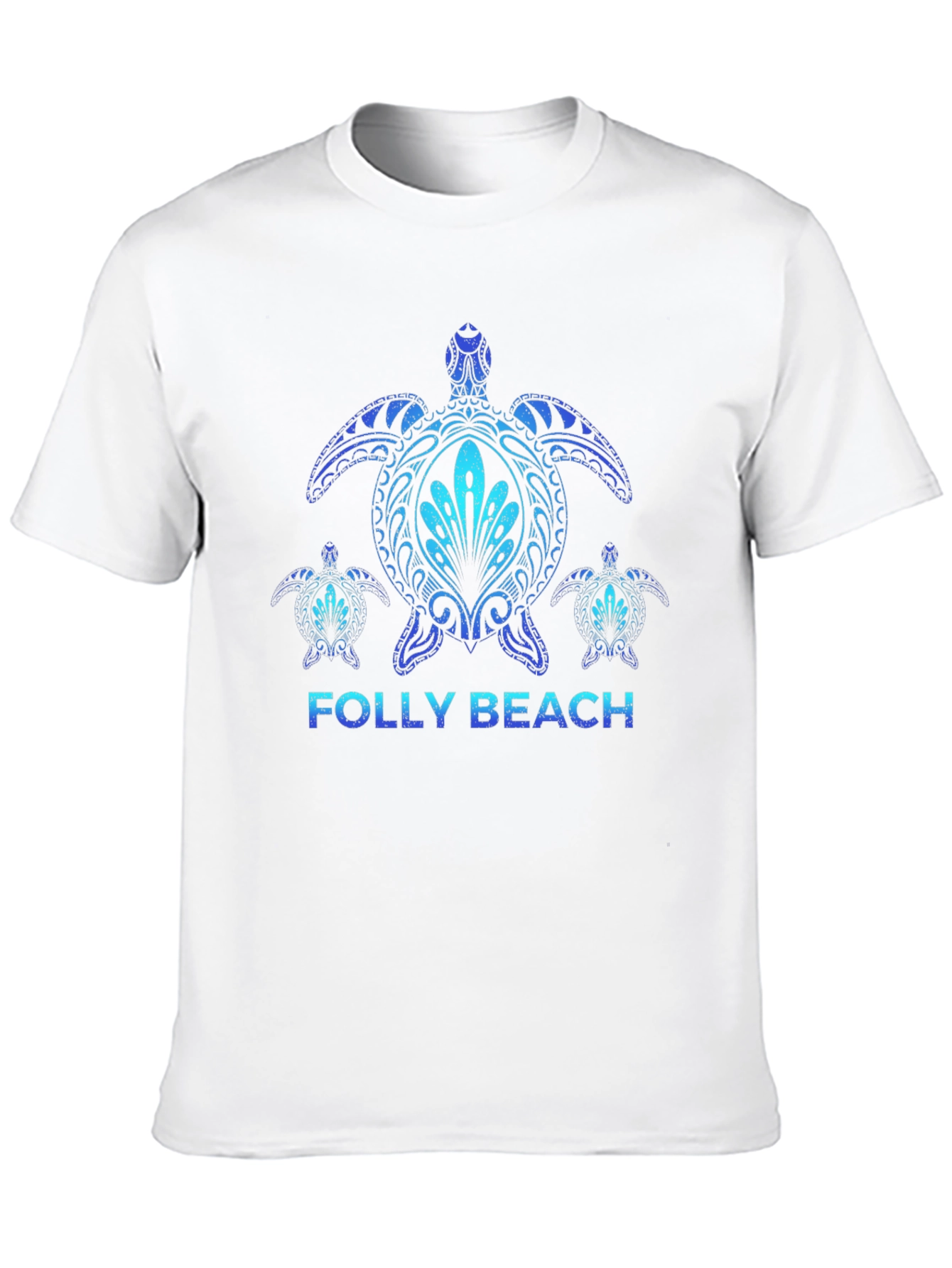 Folly Beach Turtle Graphic Tee