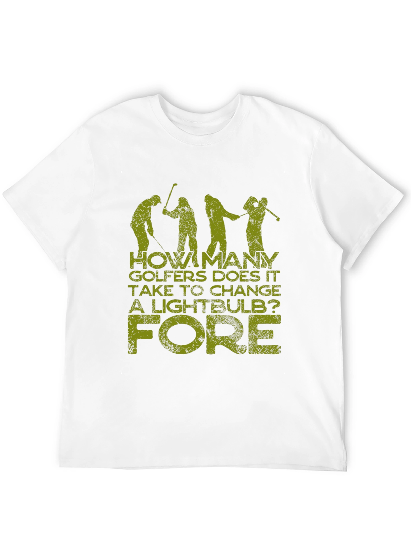 Golf Humor T-Shirt: How Many Golfers?
