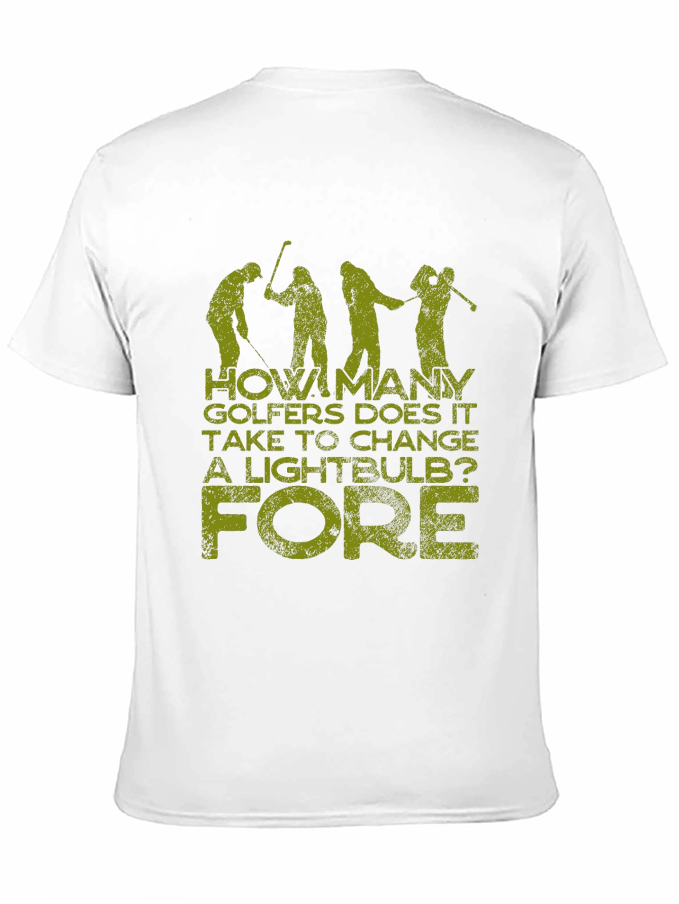 Golf Humor T-Shirt: How Many Golfers?