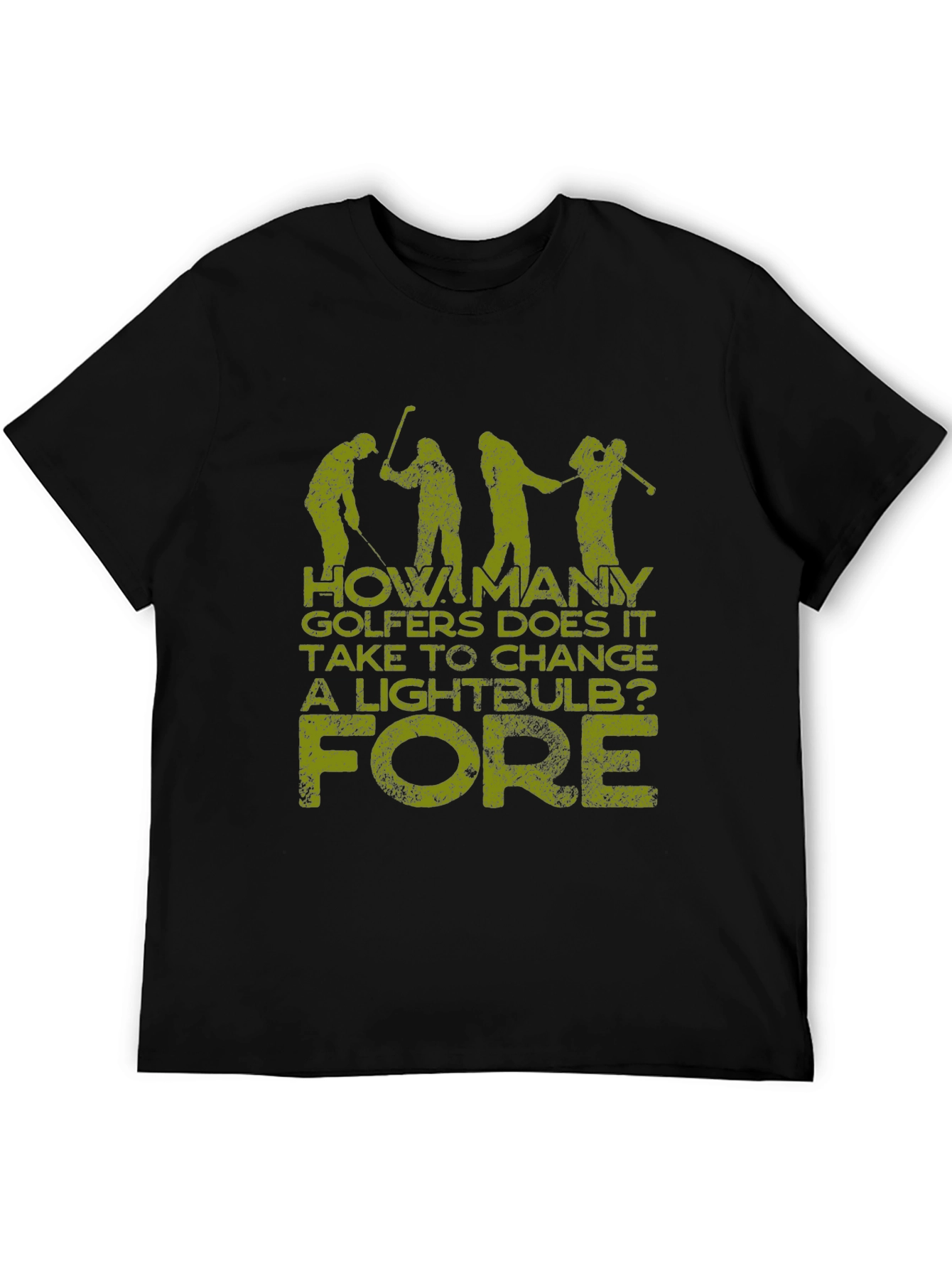 Golf Humor T-Shirt: How Many Golfers?