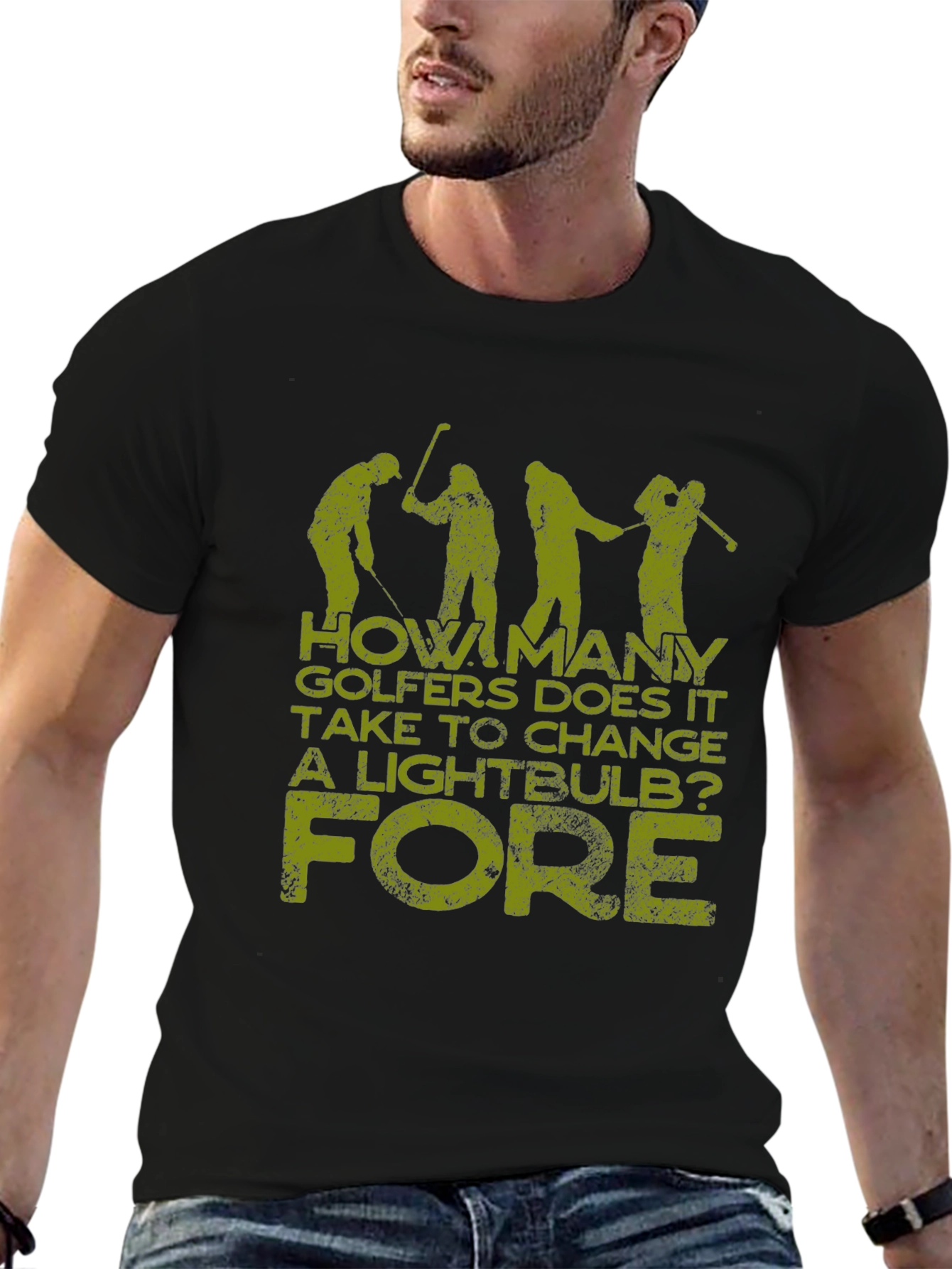 Golf Humor T-Shirt: How Many Golfers?