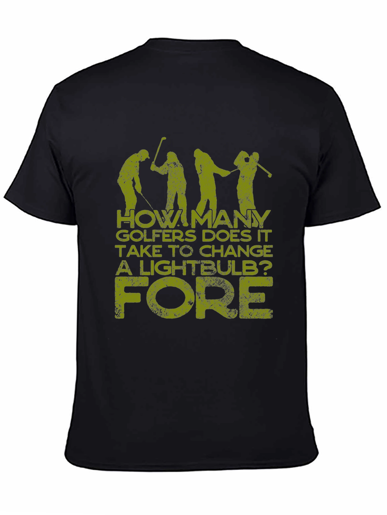 Golf Humor T-Shirt: How Many Golfers?