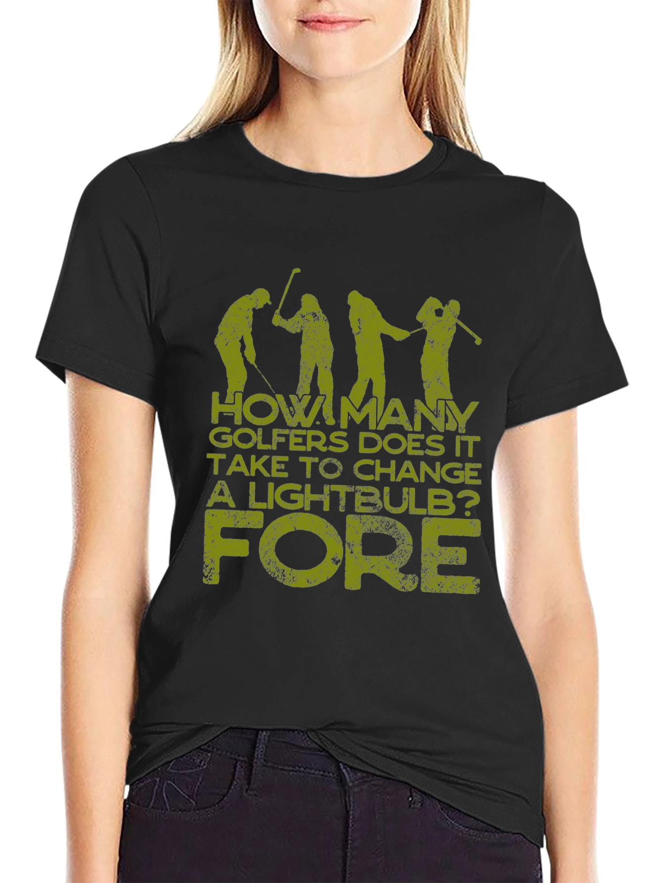 Golf Humor T-Shirt: How Many Golfers?
