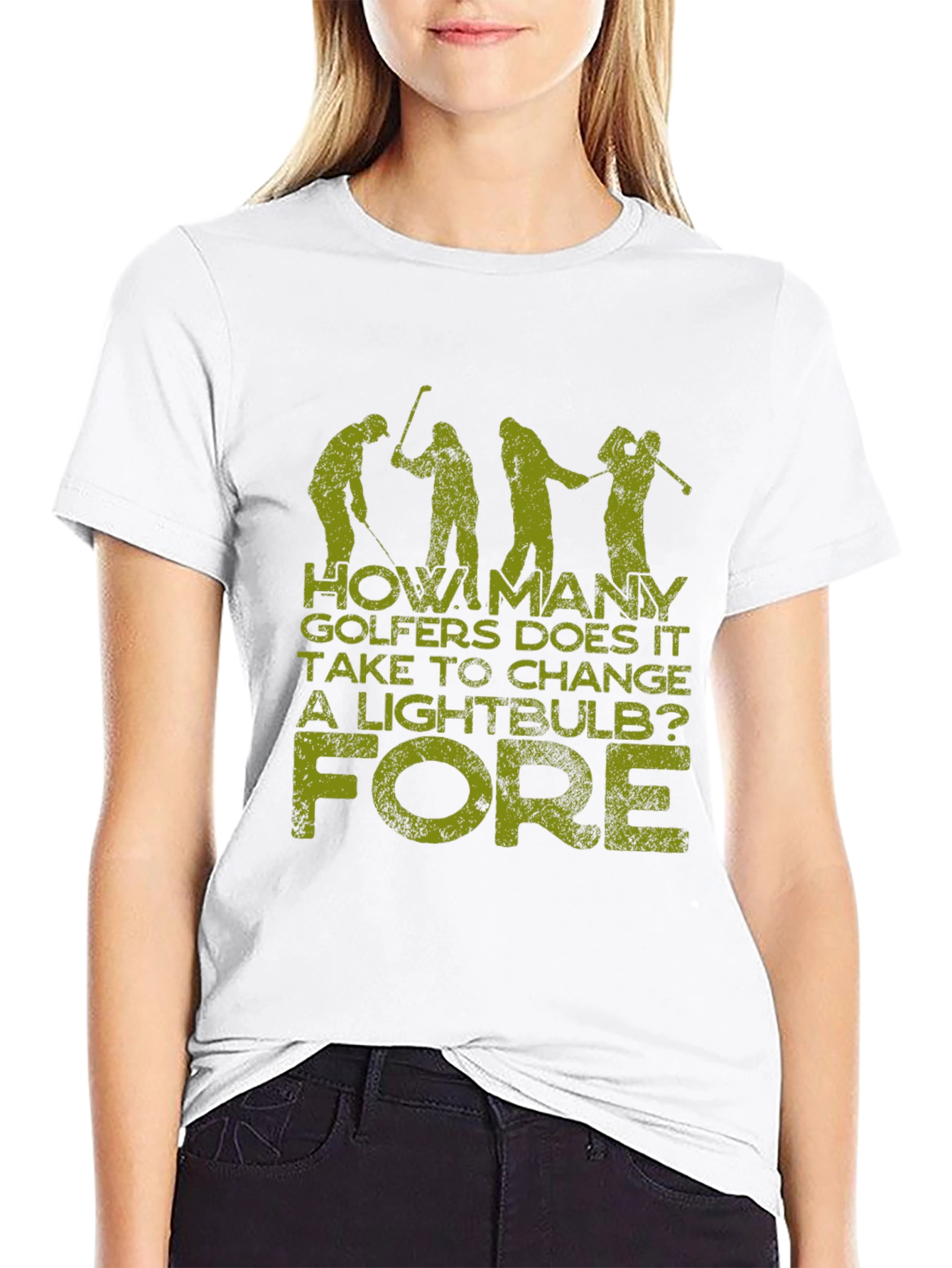 Golf Humor T-Shirt: How Many Golfers?