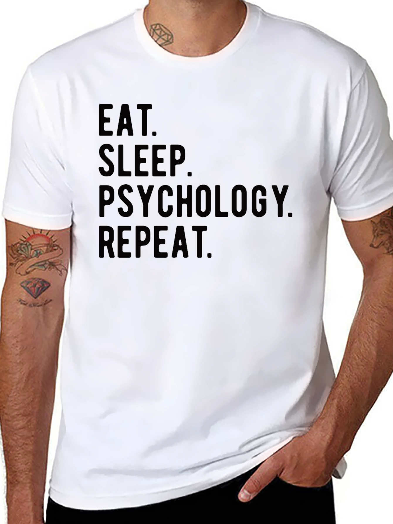 Eat Sleep Psychology Repeat T-Shirt