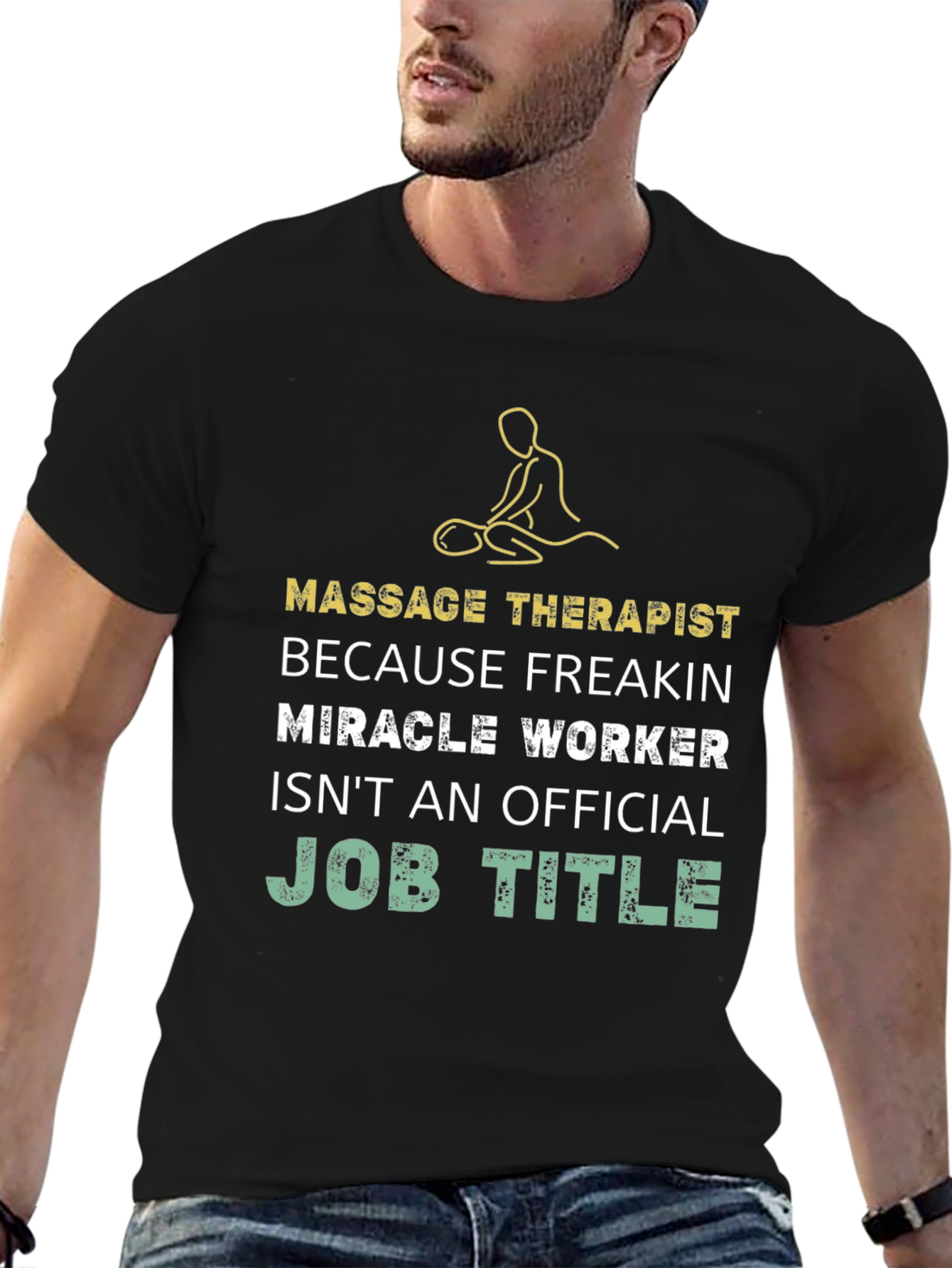 Massage Therapist Graphic Tee