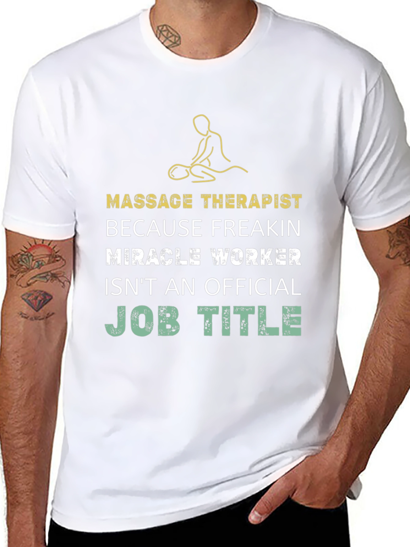 Massage Therapist Graphic Tee