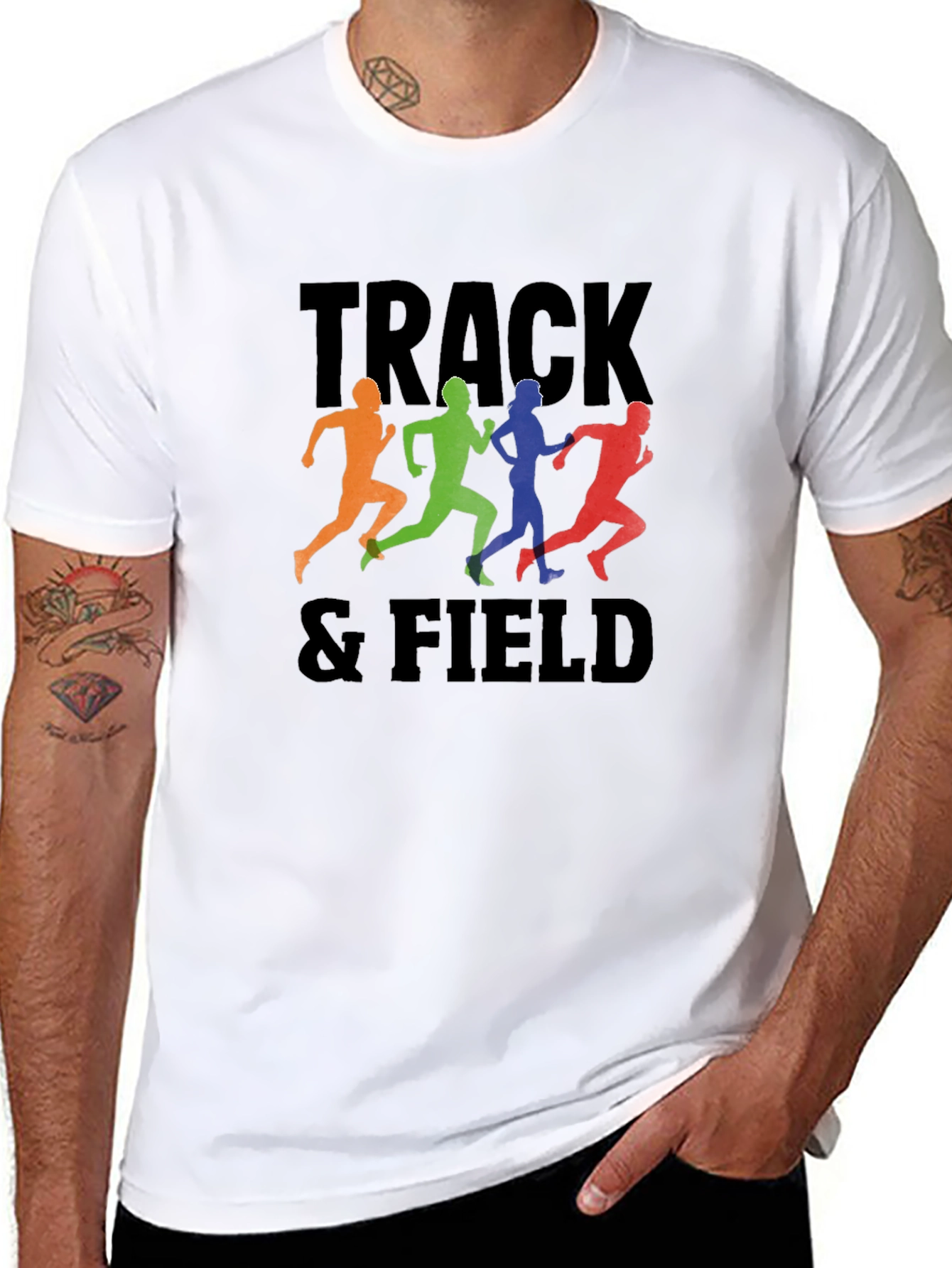 Track & Field Running T-Shirt | Athlete Gift