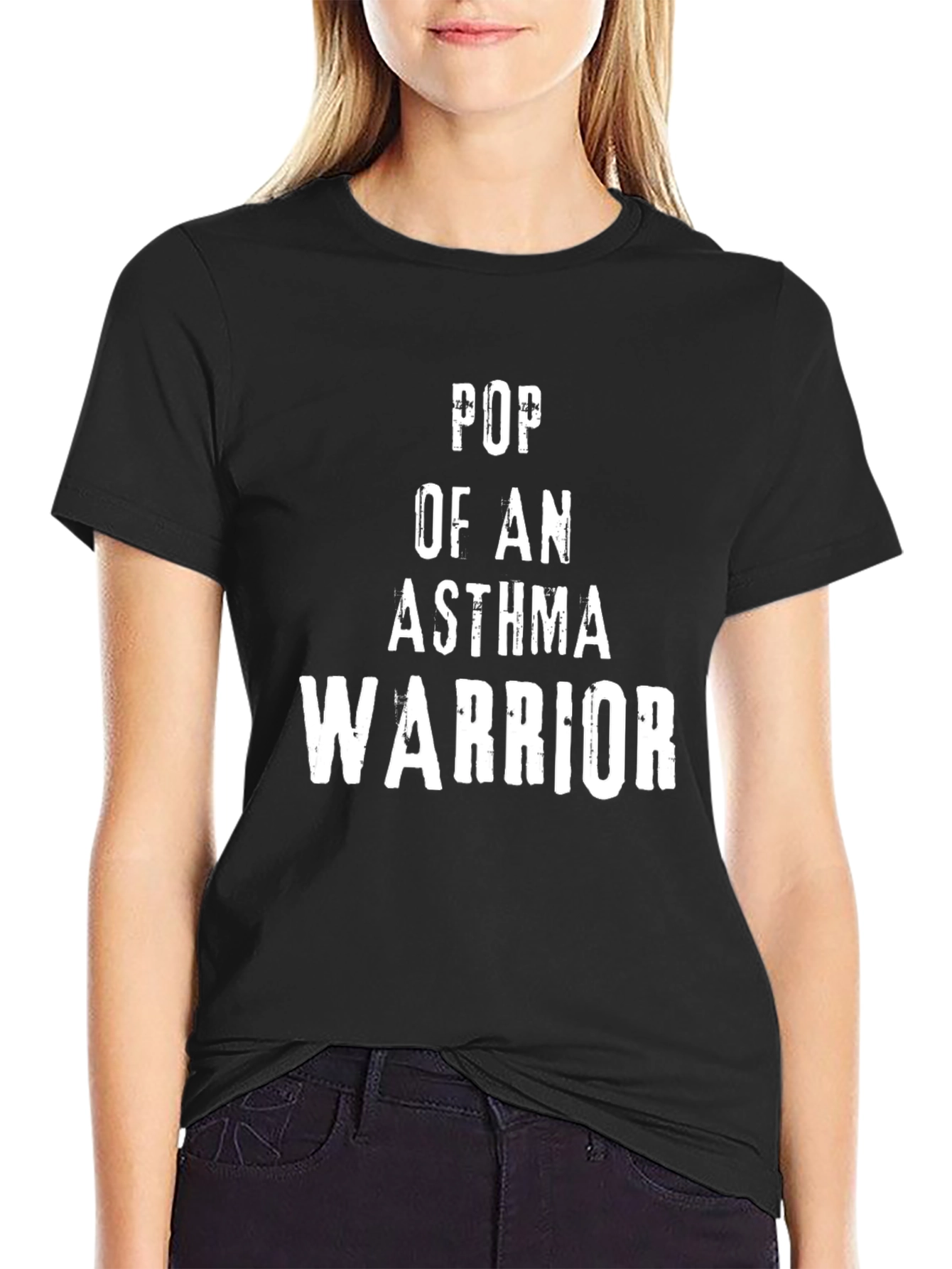 Pop of an Asthma Warrior Graphic T-Shirt