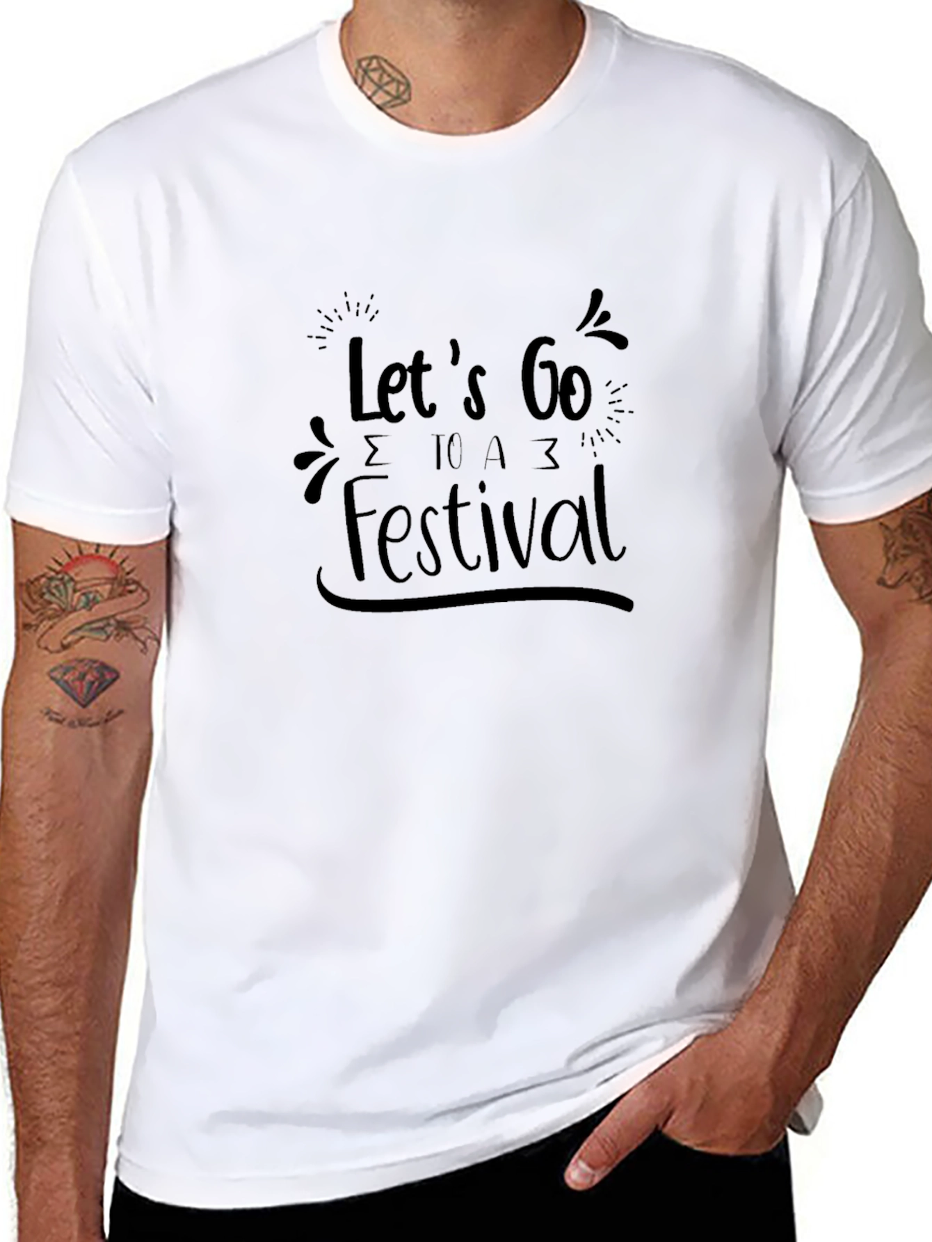 Lets Go To A Festival T-Shirt