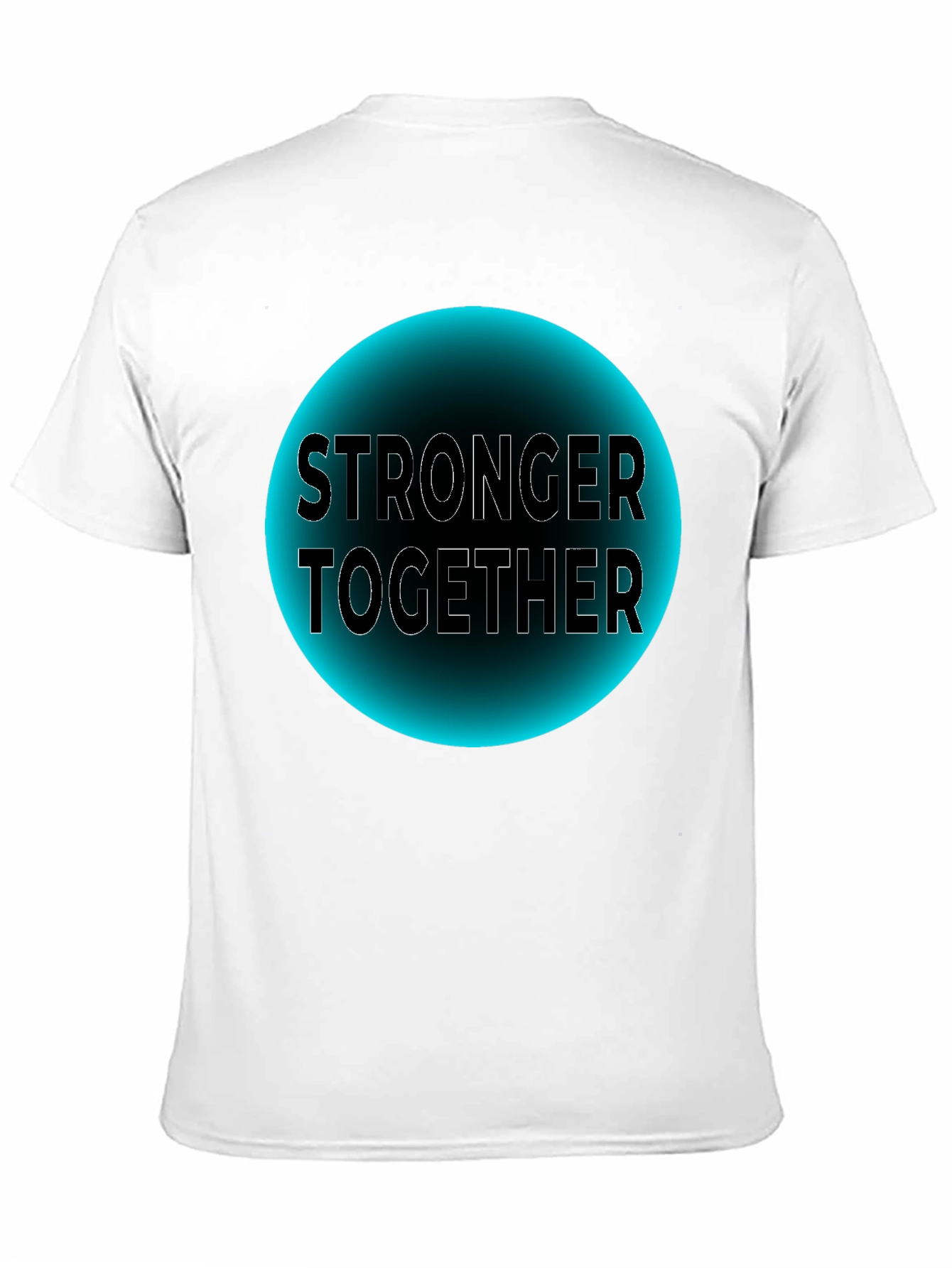 Stronger Together Graphic Tee - Unisex Black T-Shirt