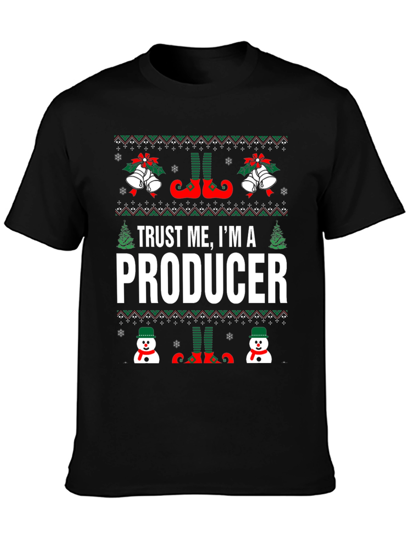 Trust Me Im A Producer Christmas T-Shirt