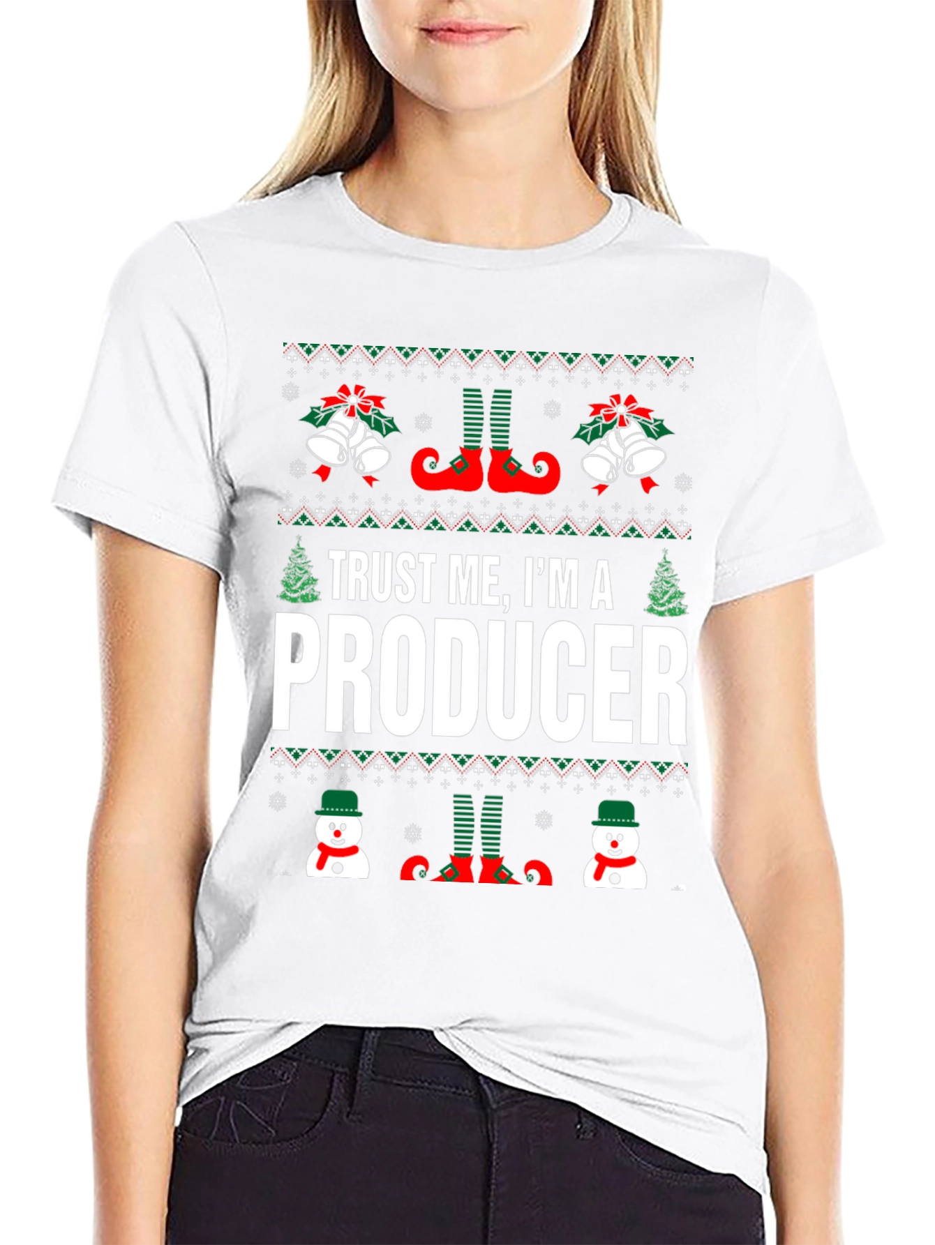 Trust Me Im A Producer Christmas T-Shirt
