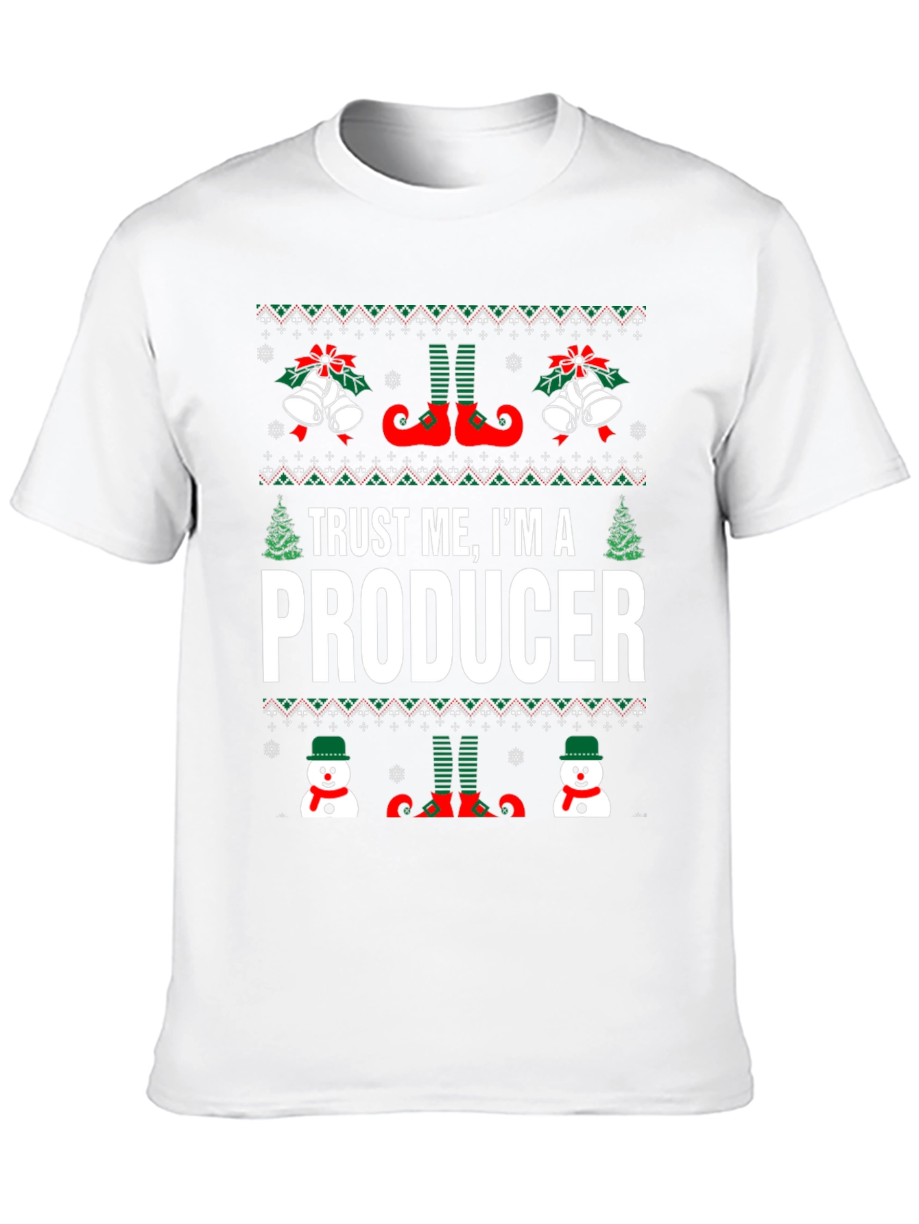 Trust Me Im A Producer Christmas T-Shirt