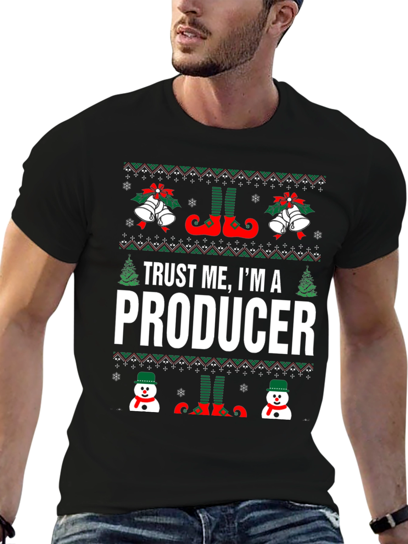 Trust Me Im A Producer Christmas T-Shirt
