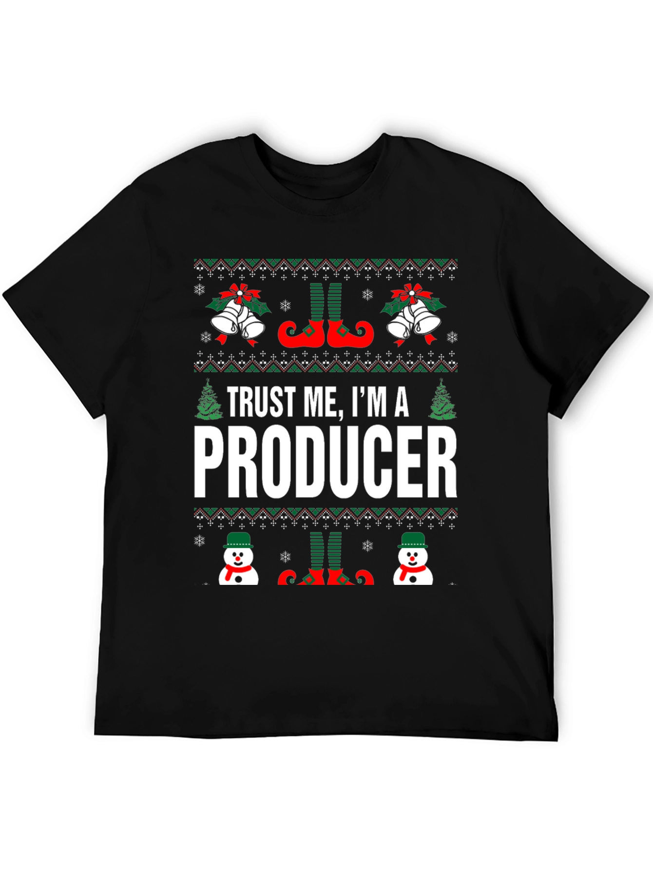 Trust Me Im A Producer Christmas T-Shirt