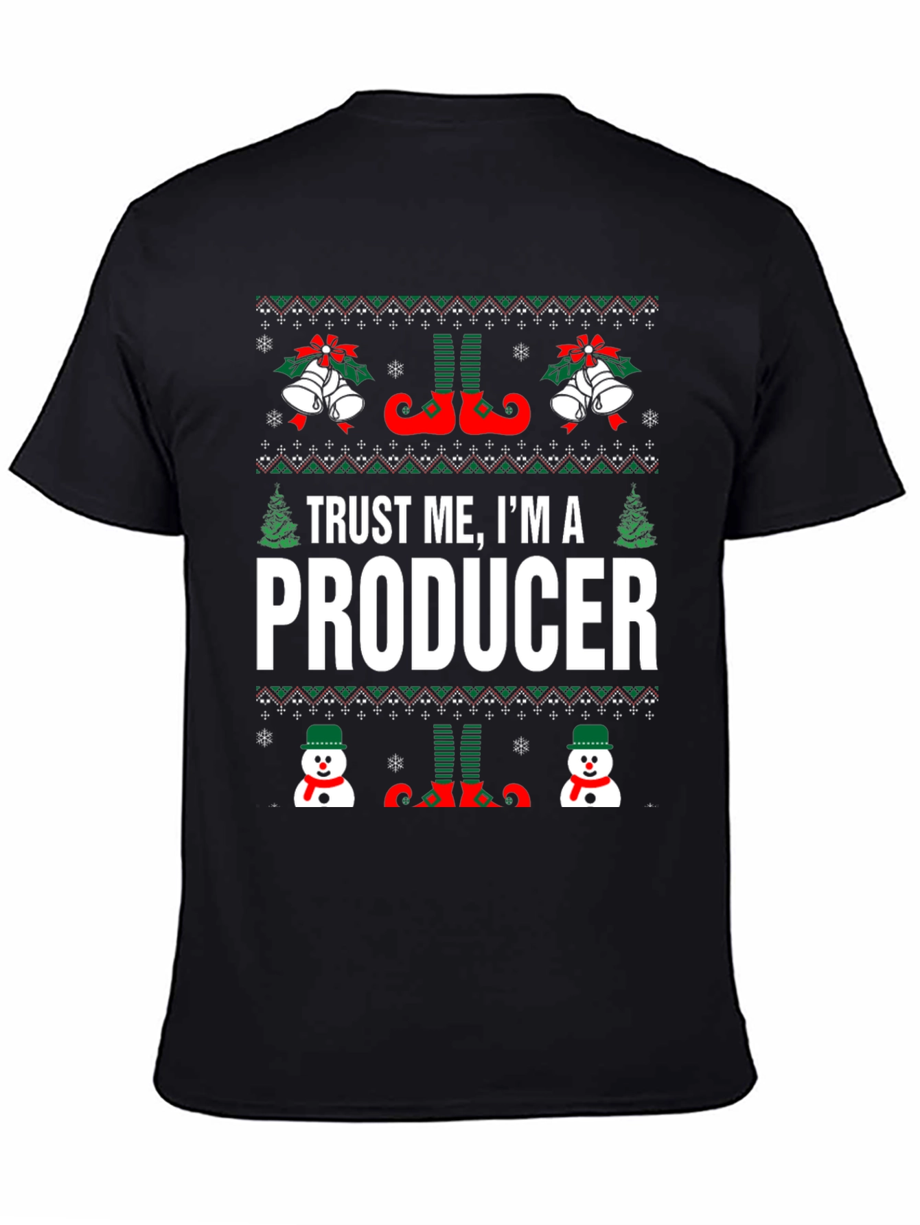 Trust Me Im A Producer Christmas T-Shirt