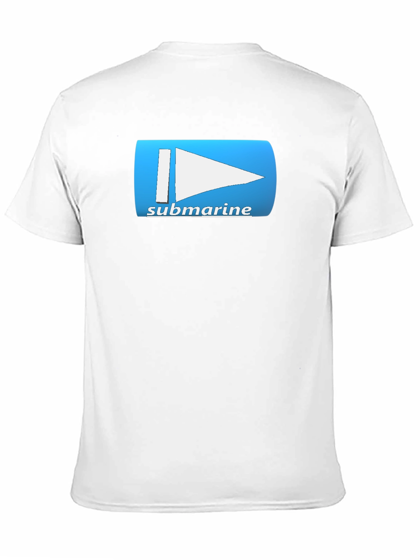 Submarine Flag Graphic Tee - Black