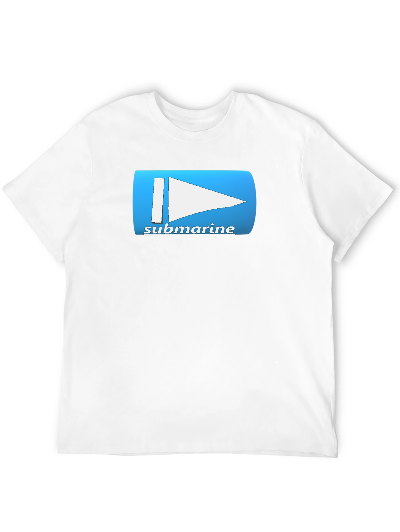 Submarine Flag Graphic Tee - Black