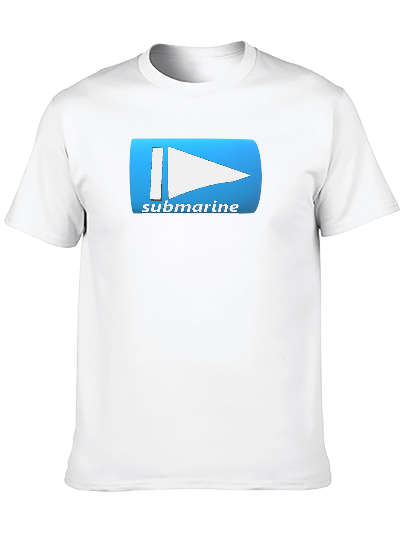 Submarine Flag Graphic Tee - Black