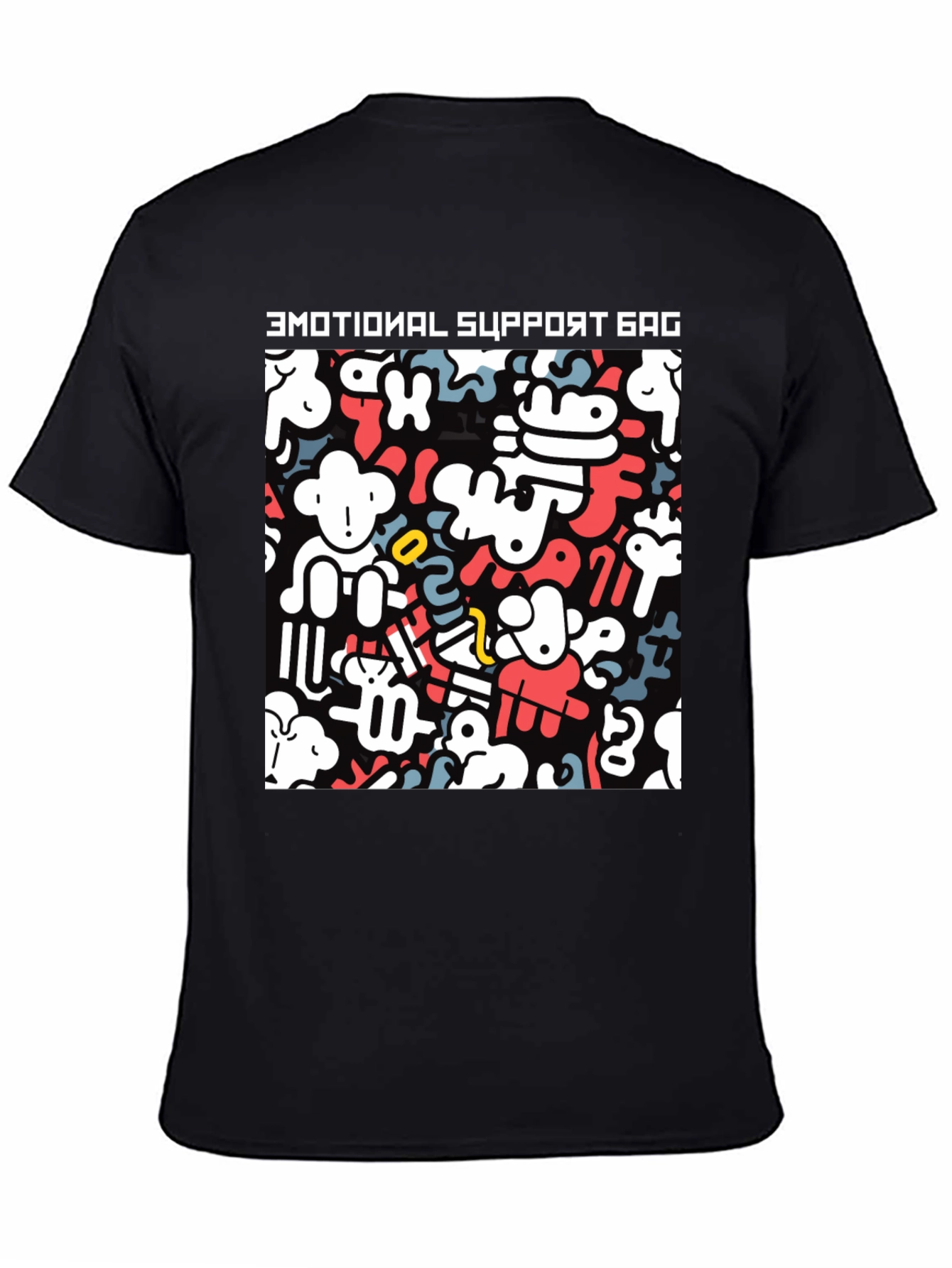 Emotional Support Gag Funny T-Shirt