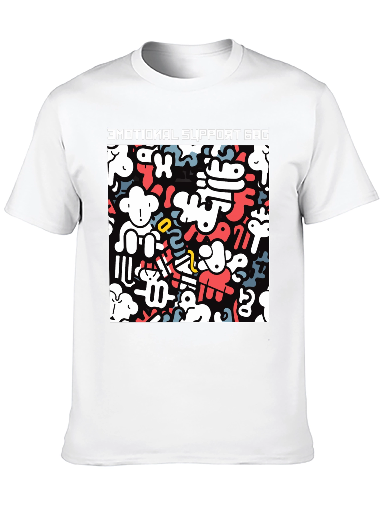 Emotional Support Gag Funny T-Shirt