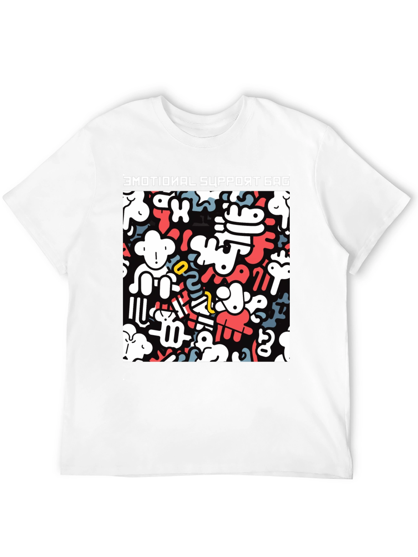 Emotional Support Gag Funny T-Shirt