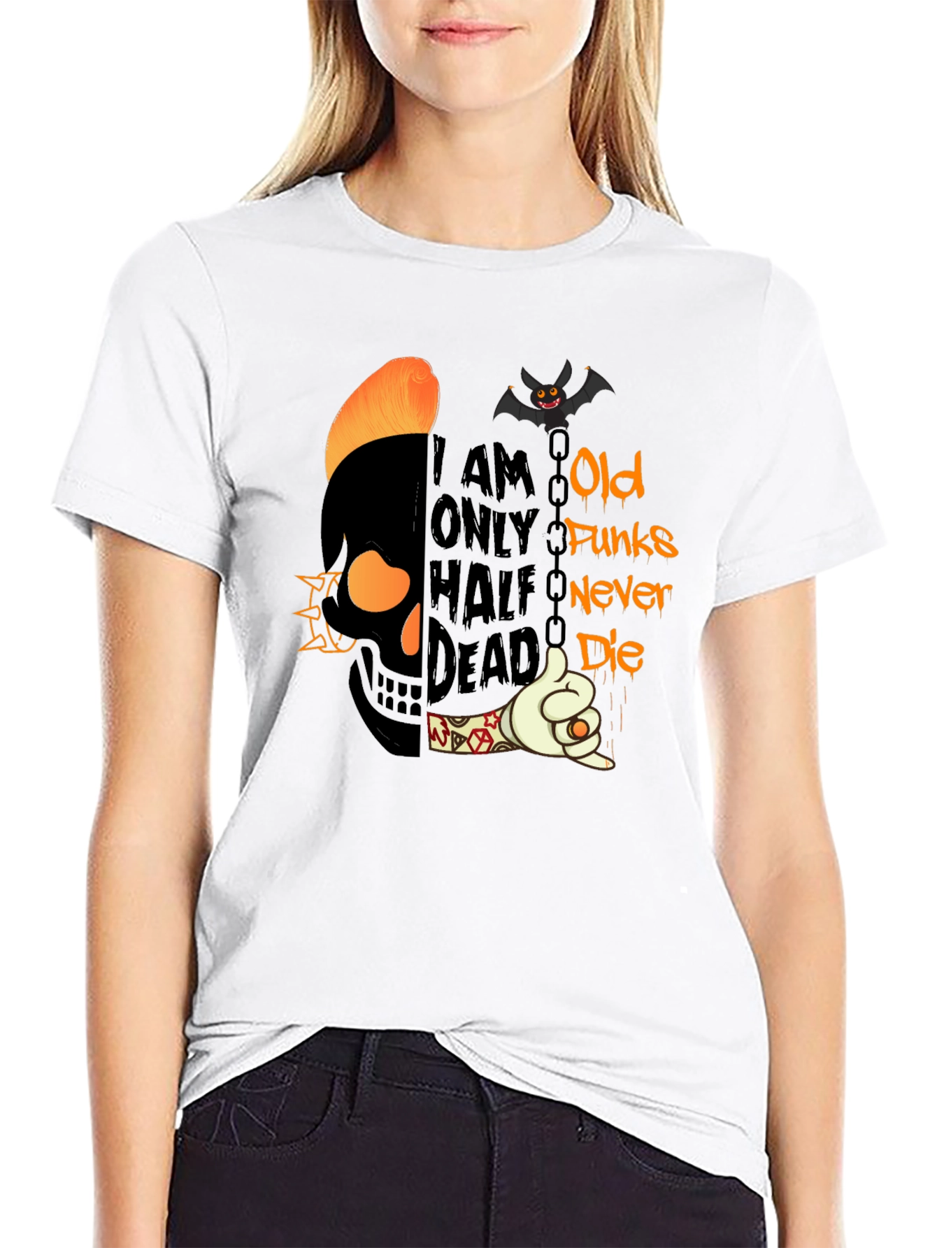 Old Funks Never Die Graphic T-Shirt