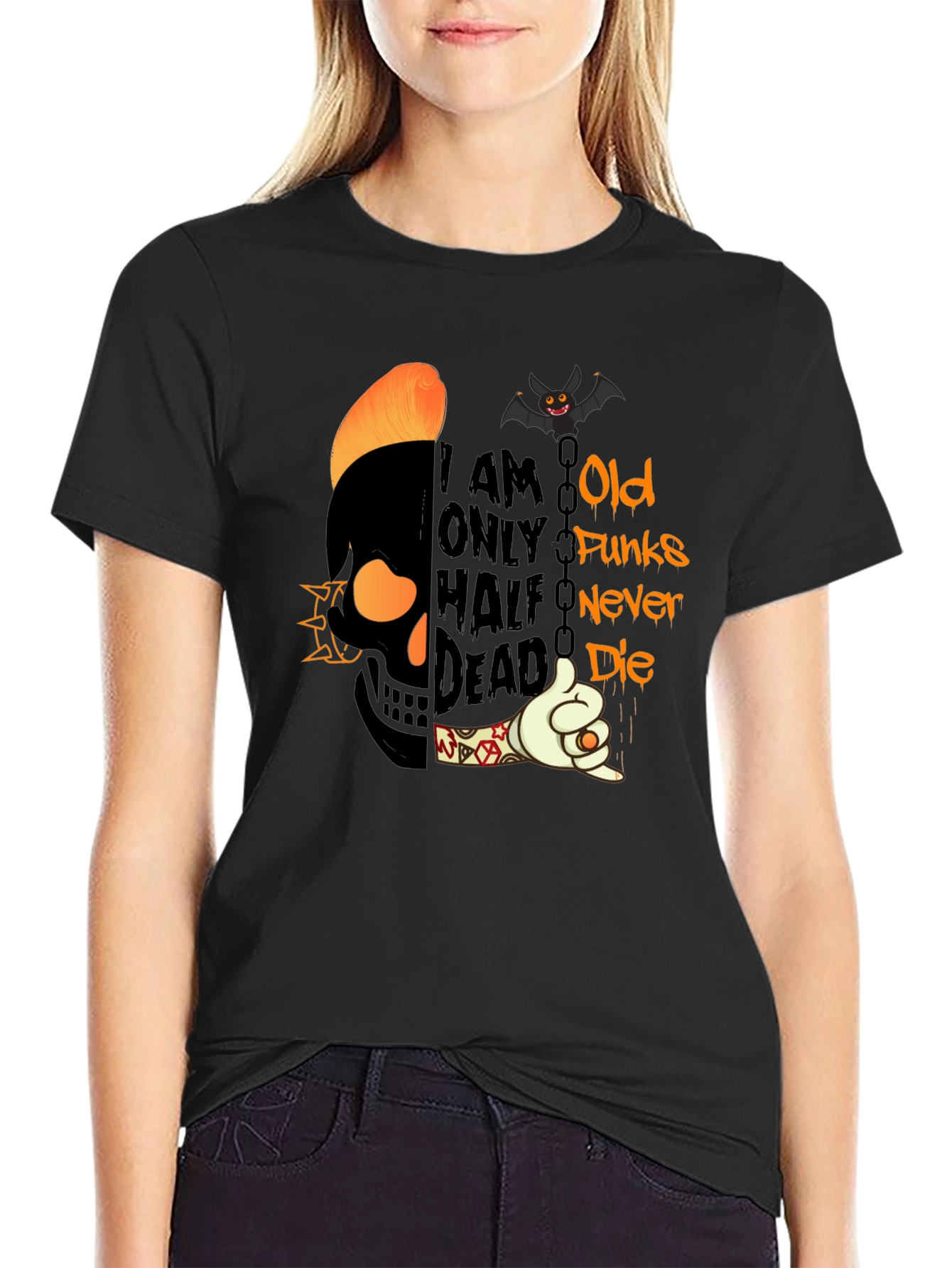 Old Funks Never Die Graphic T-Shirt