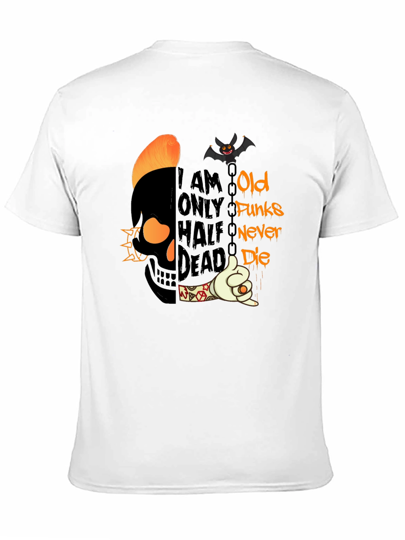 Old Funks Never Die Graphic T-Shirt