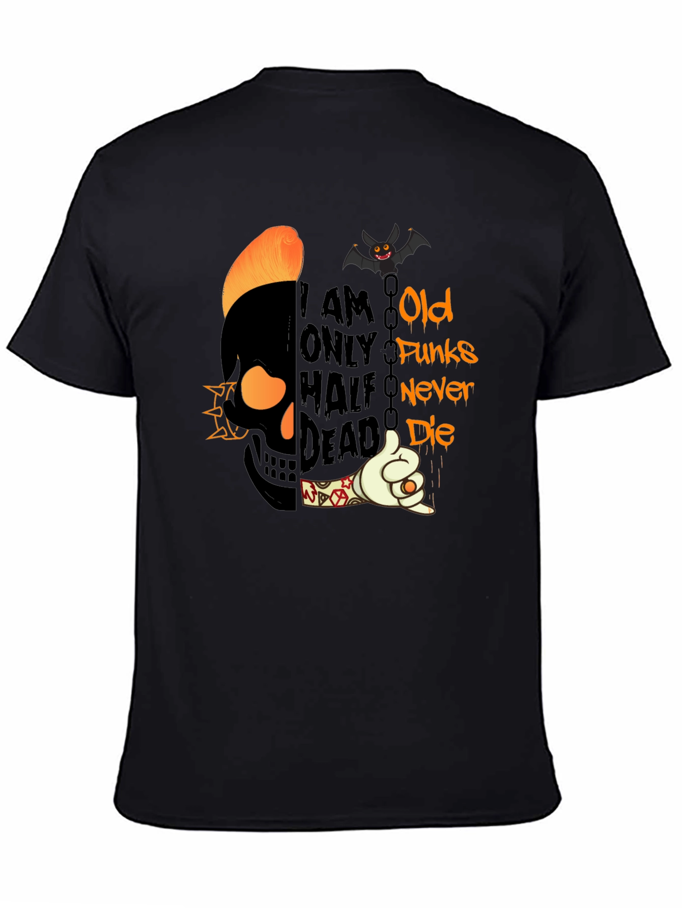 Old Funks Never Die Graphic T-Shirt