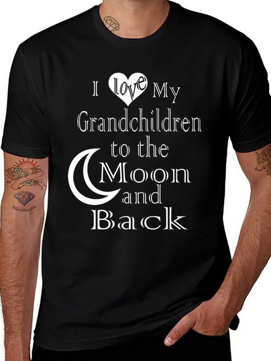 I Love My Grandchildren to the Moon and Back T-Shirt