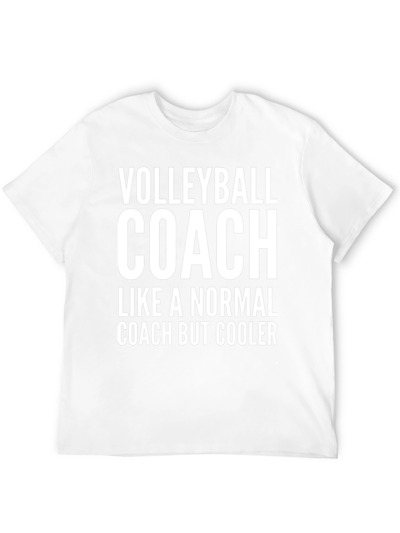 Volleyball Coach T-Shirt: Cool Coach Edition!