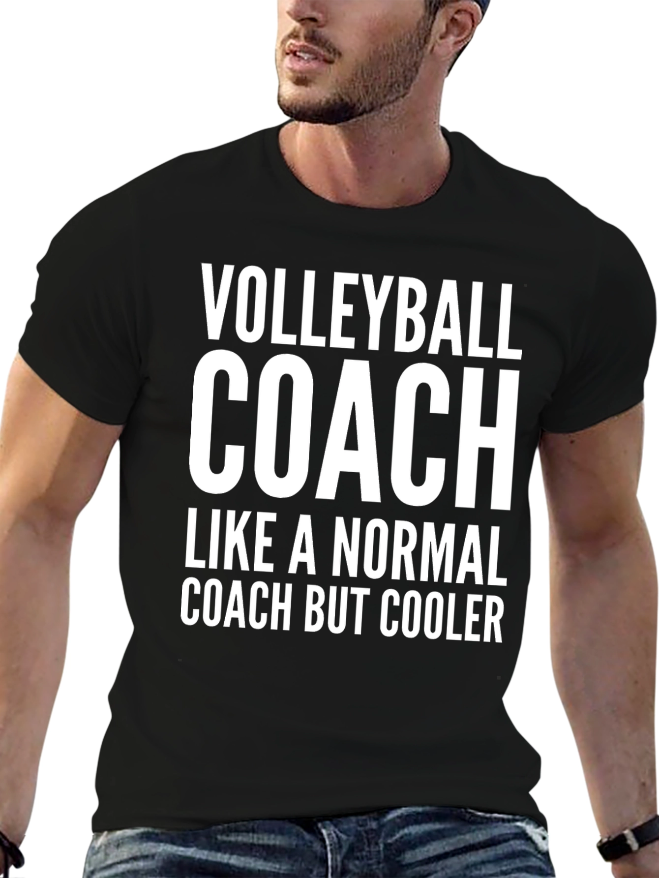 Volleyball Coach T-Shirt: Cool Coach Edition!
