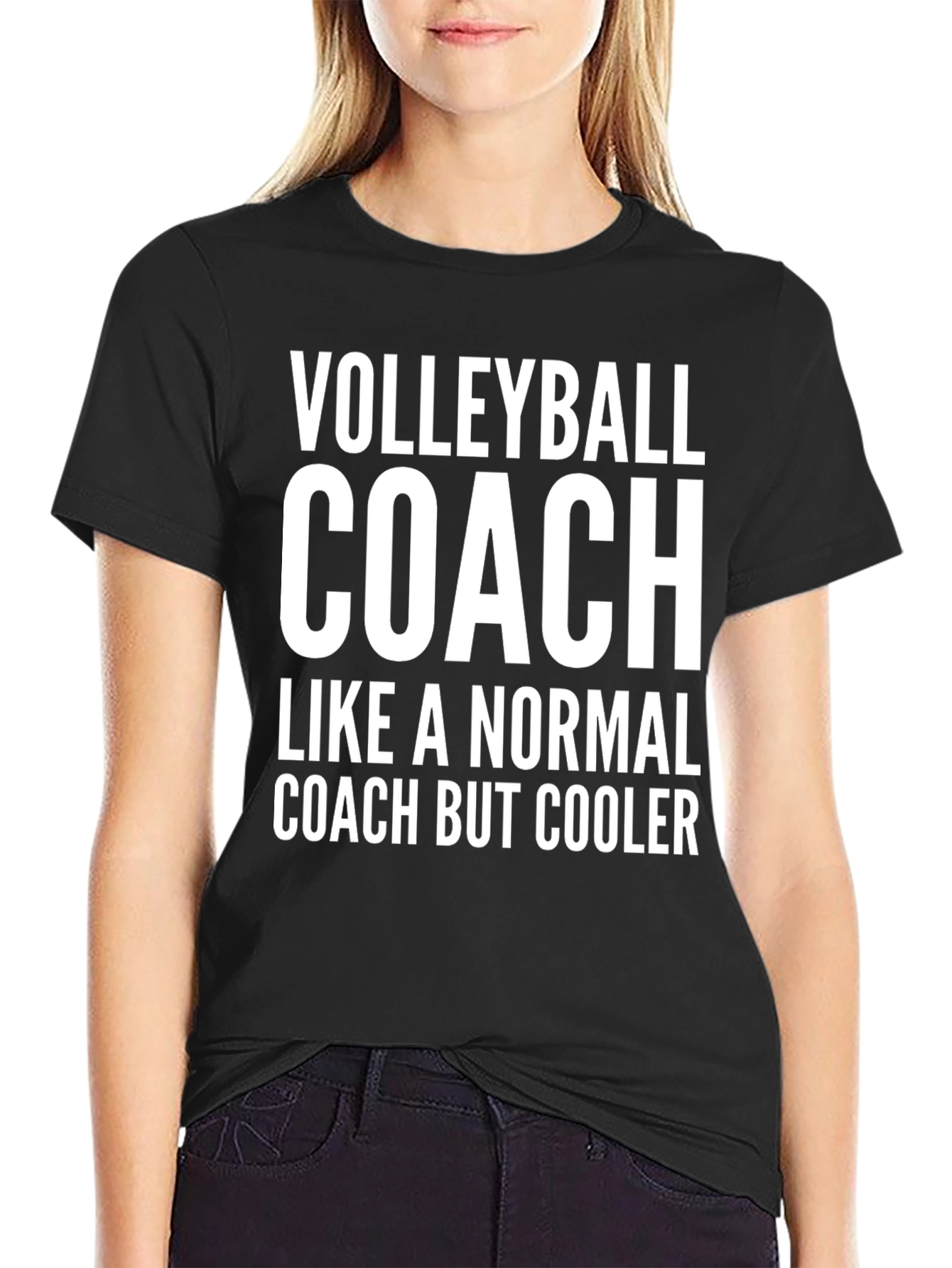 Volleyball Coach T-Shirt: Cool Coach Edition!