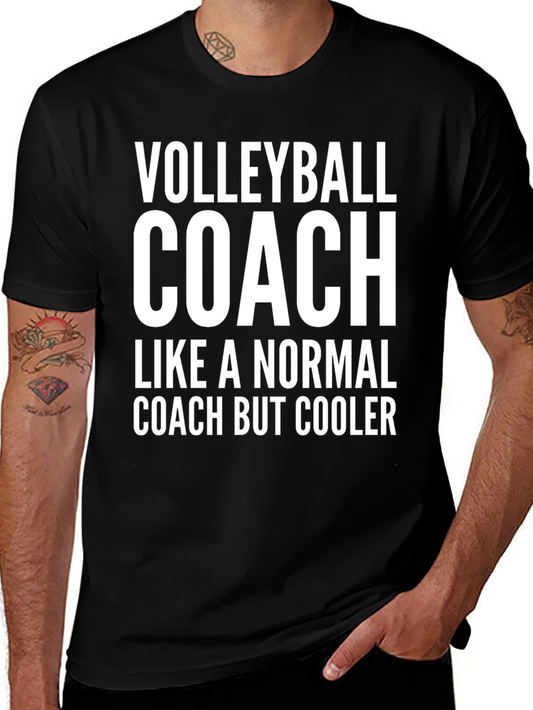 Volleyball Coach T-Shirt: Cool Coach Edition!