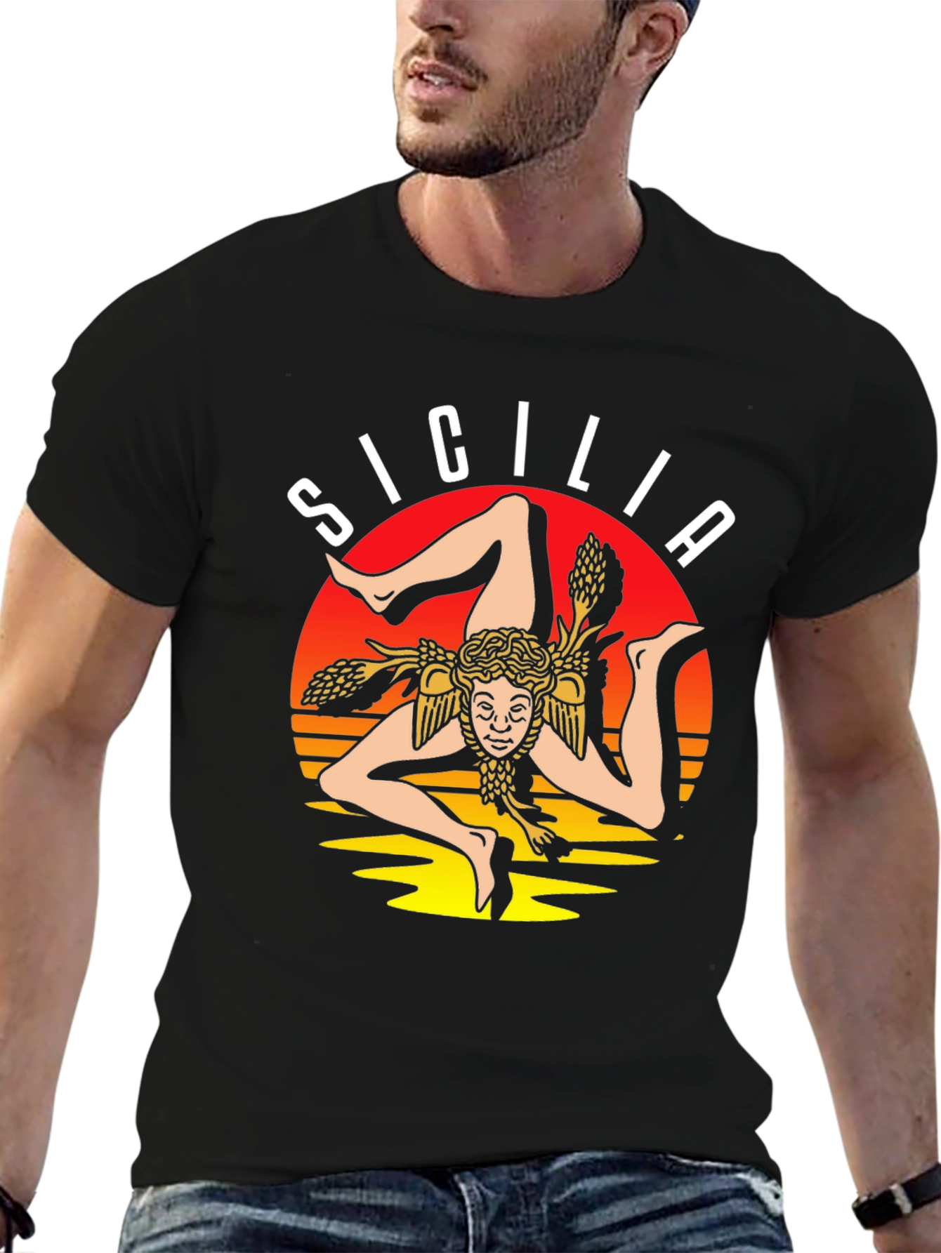 Sicilia Trinacria T-Shirt