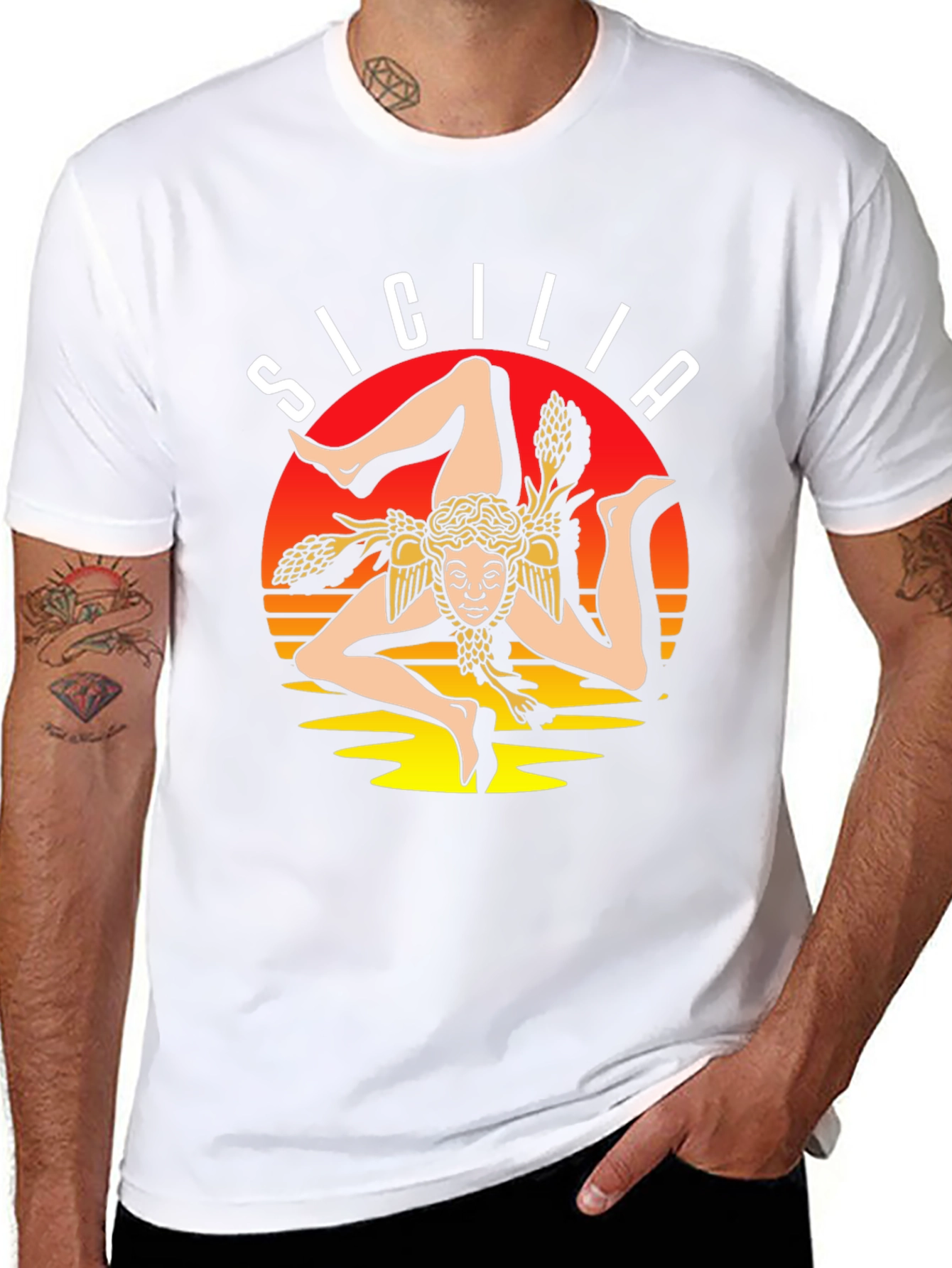 Sicilia Trinacria T-Shirt