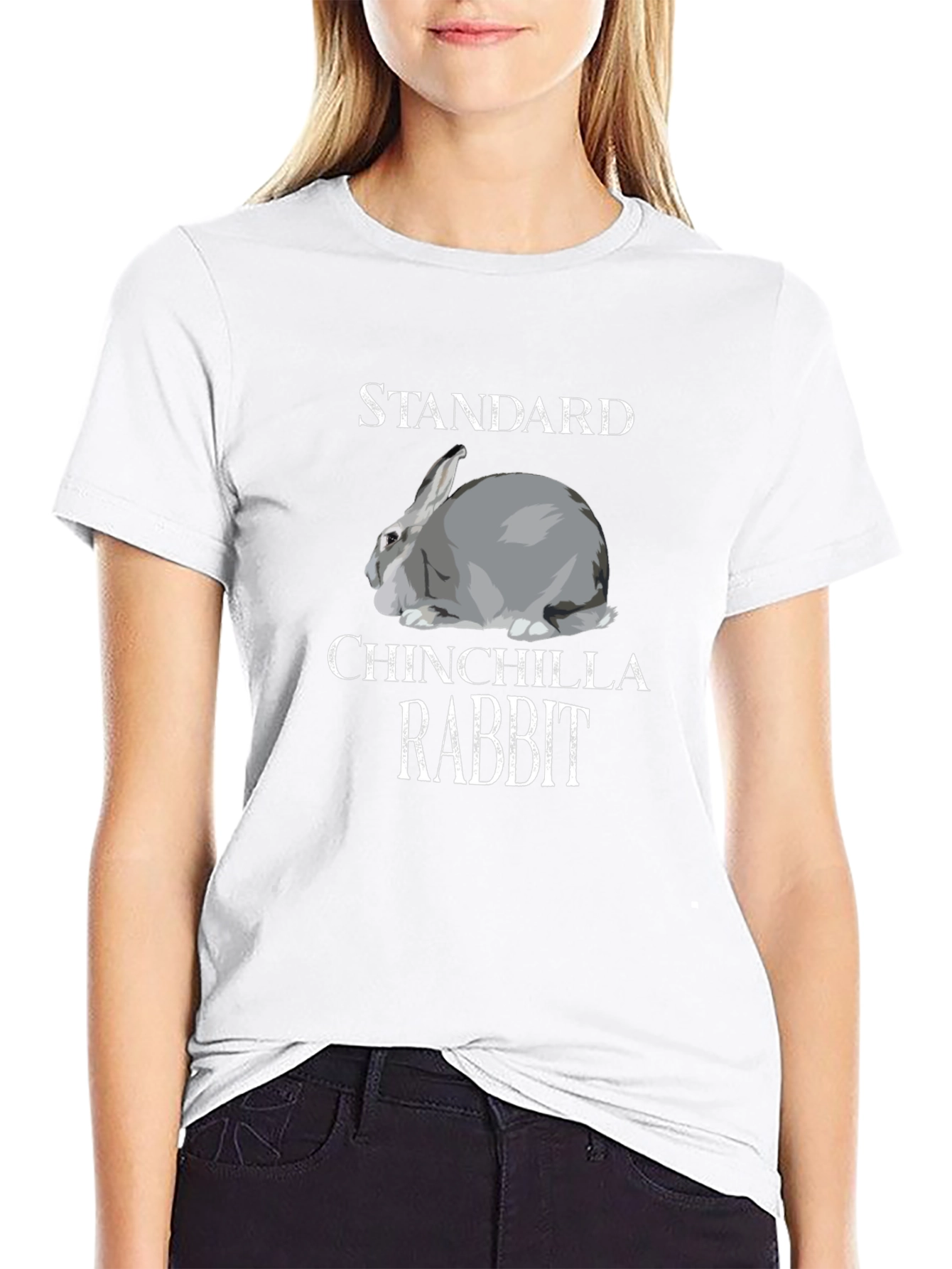 Standard Chinchilla Rabbit T-Shirt