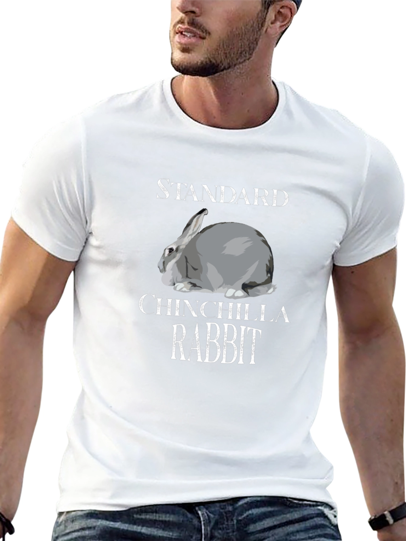 Standard Chinchilla Rabbit T-Shirt