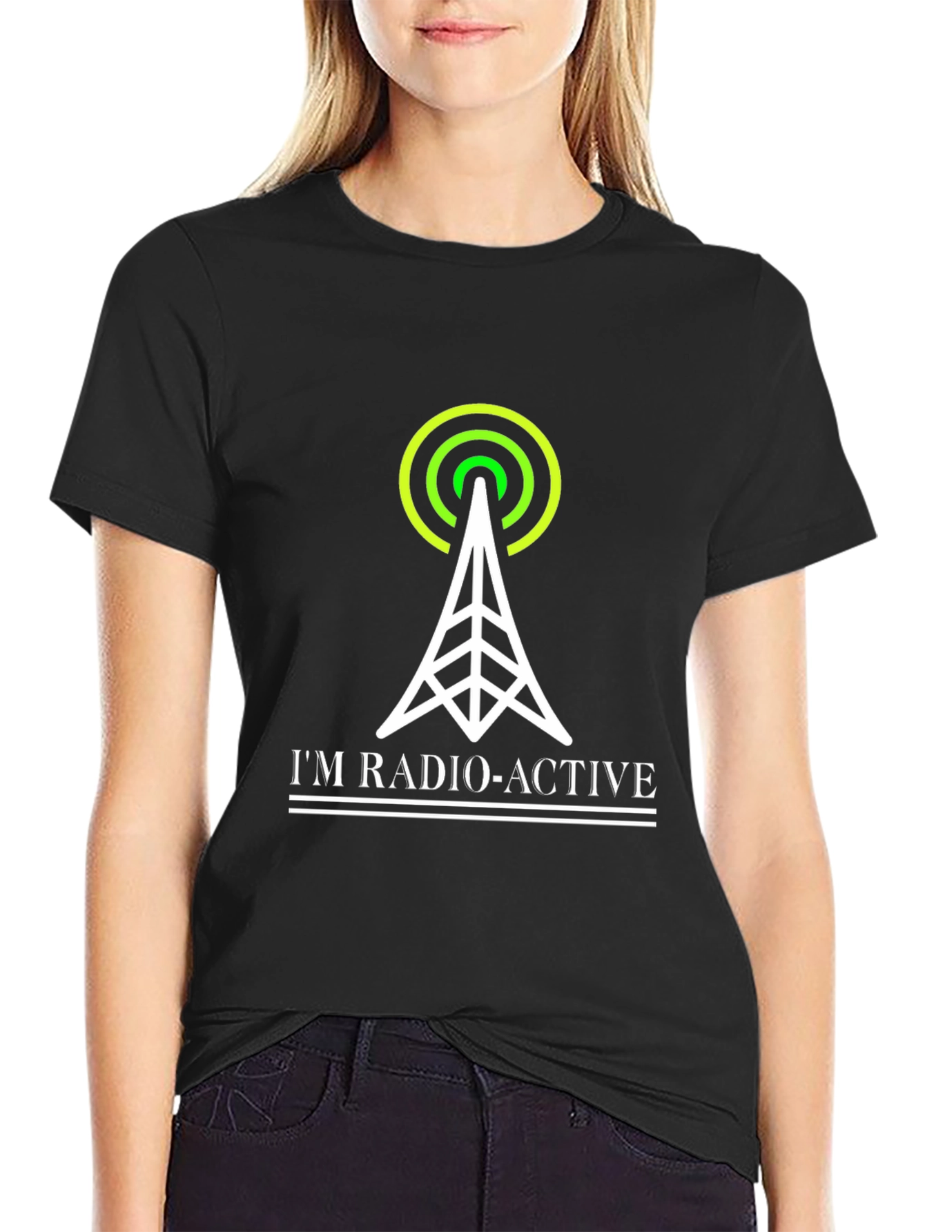 Radio-Active Graphic Tee - Black