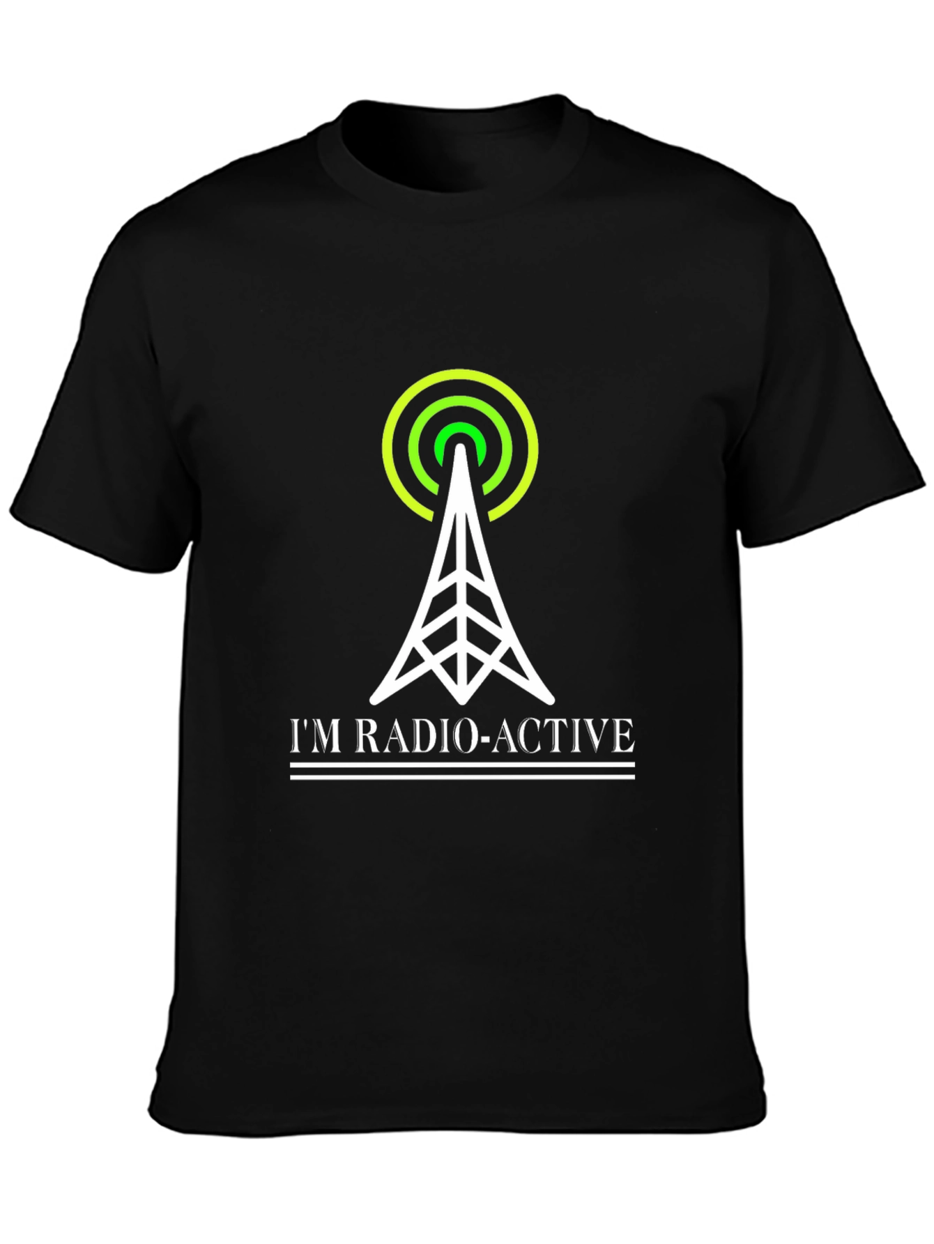Radio-Active Graphic Tee - Black
