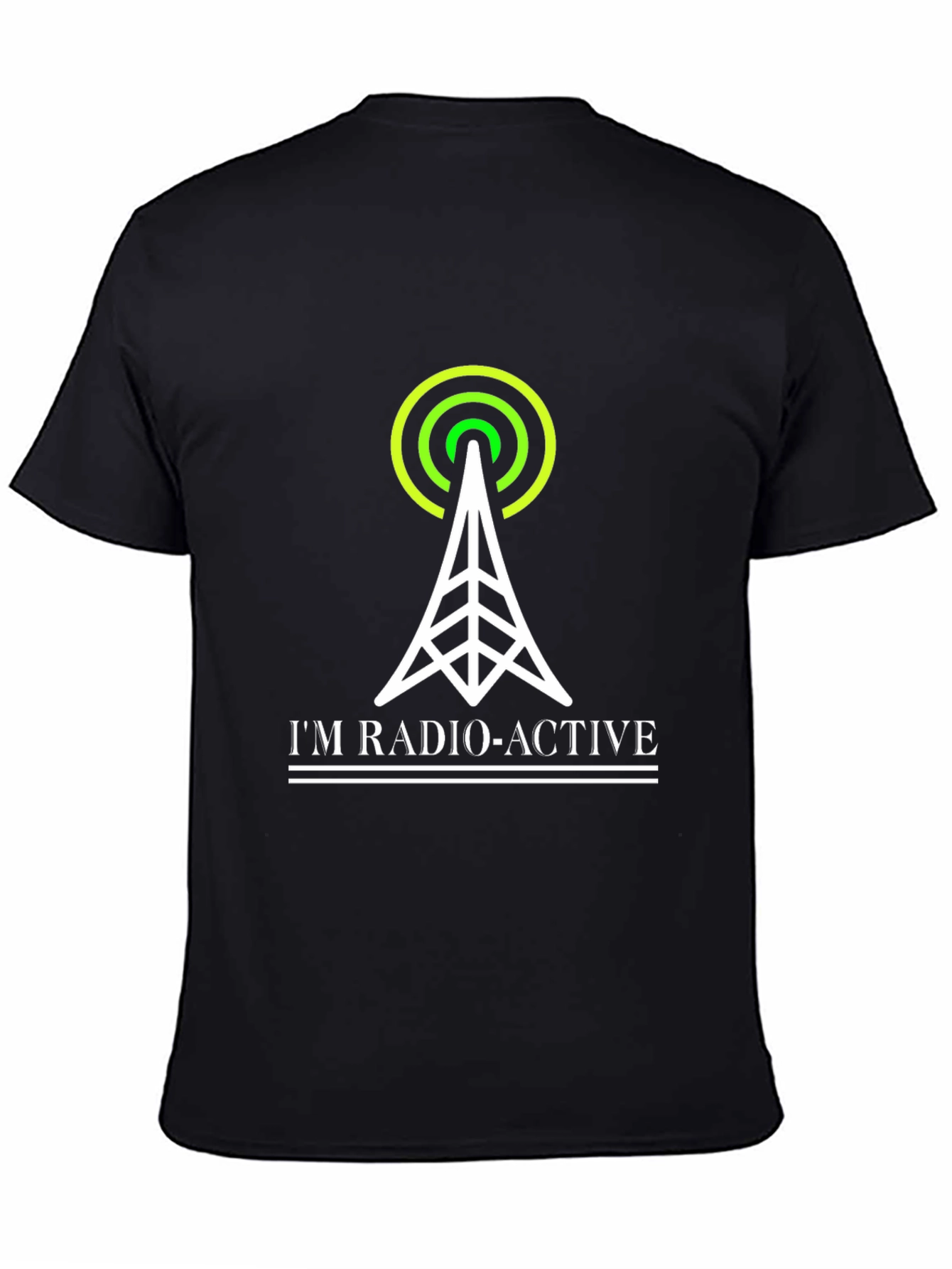 Radio-Active Graphic Tee - Black