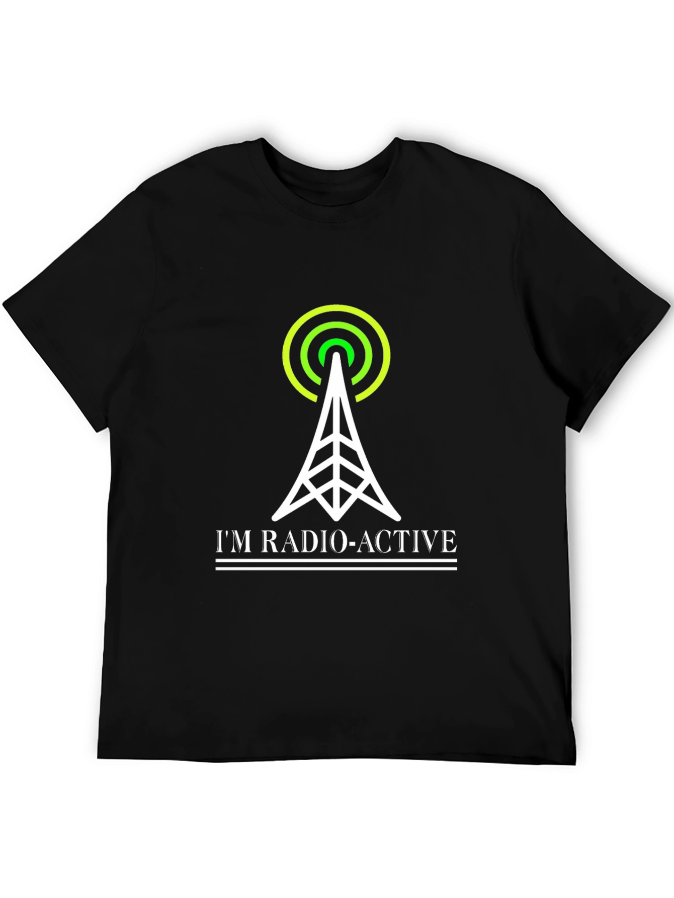 Radio-Active Graphic Tee - Black