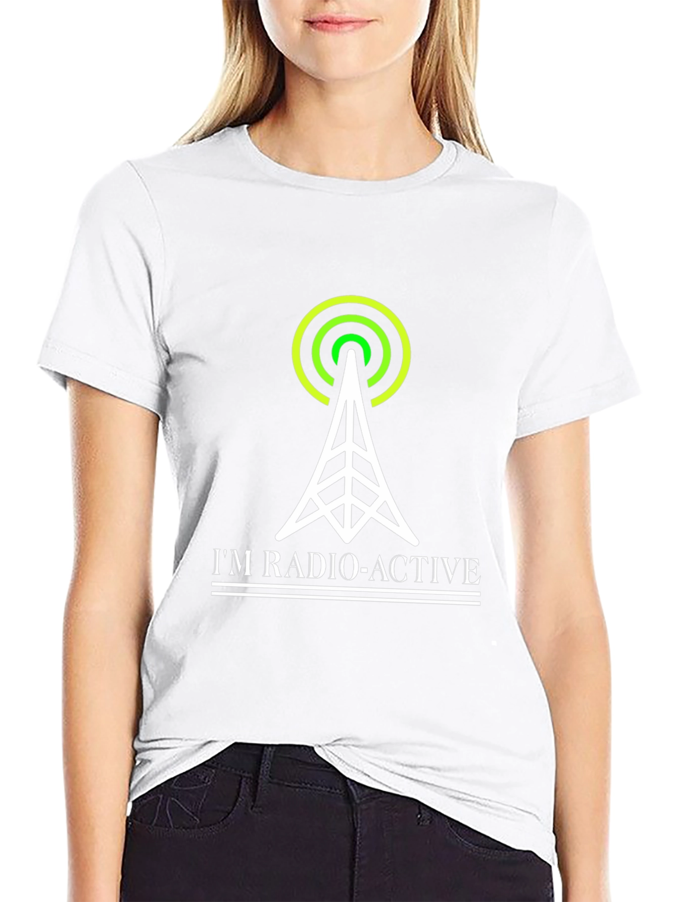 Radio-Active Graphic Tee - Black