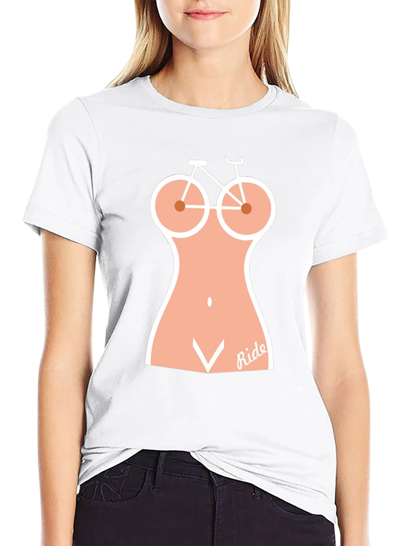 Ride Bicycle Themed T-Shirt