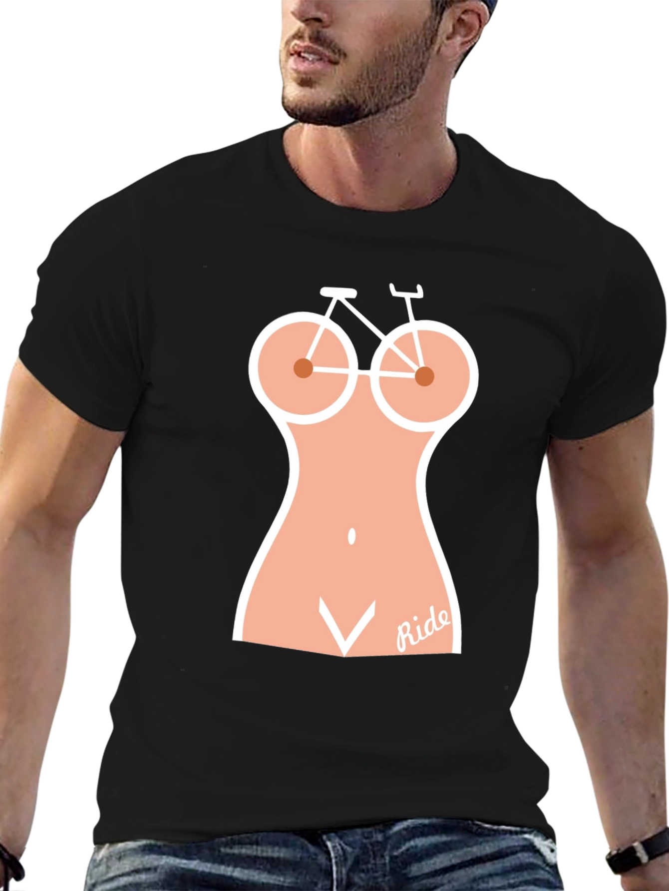 Ride Bicycle Themed T-Shirt