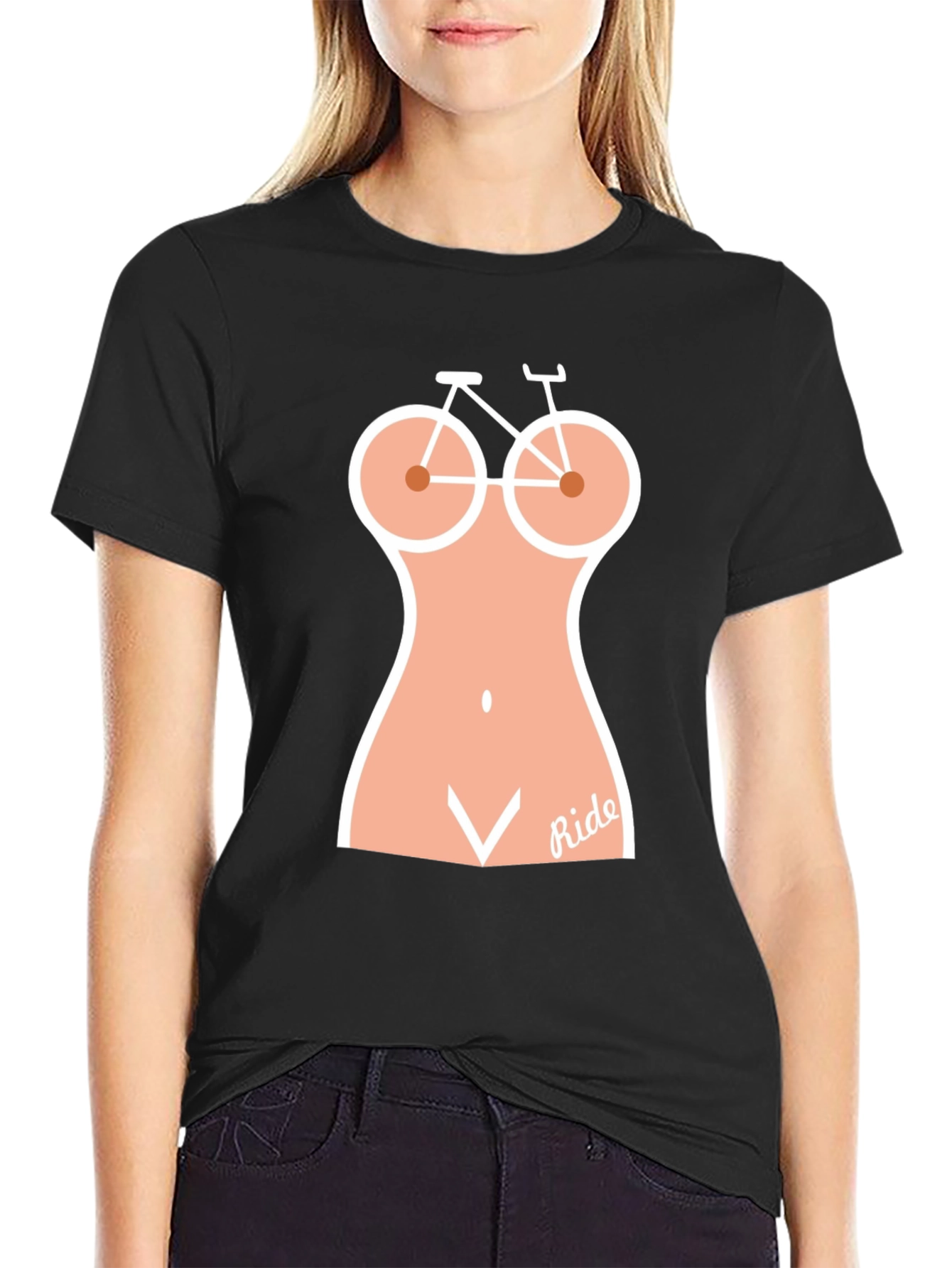 Ride Bicycle Themed T-Shirt
