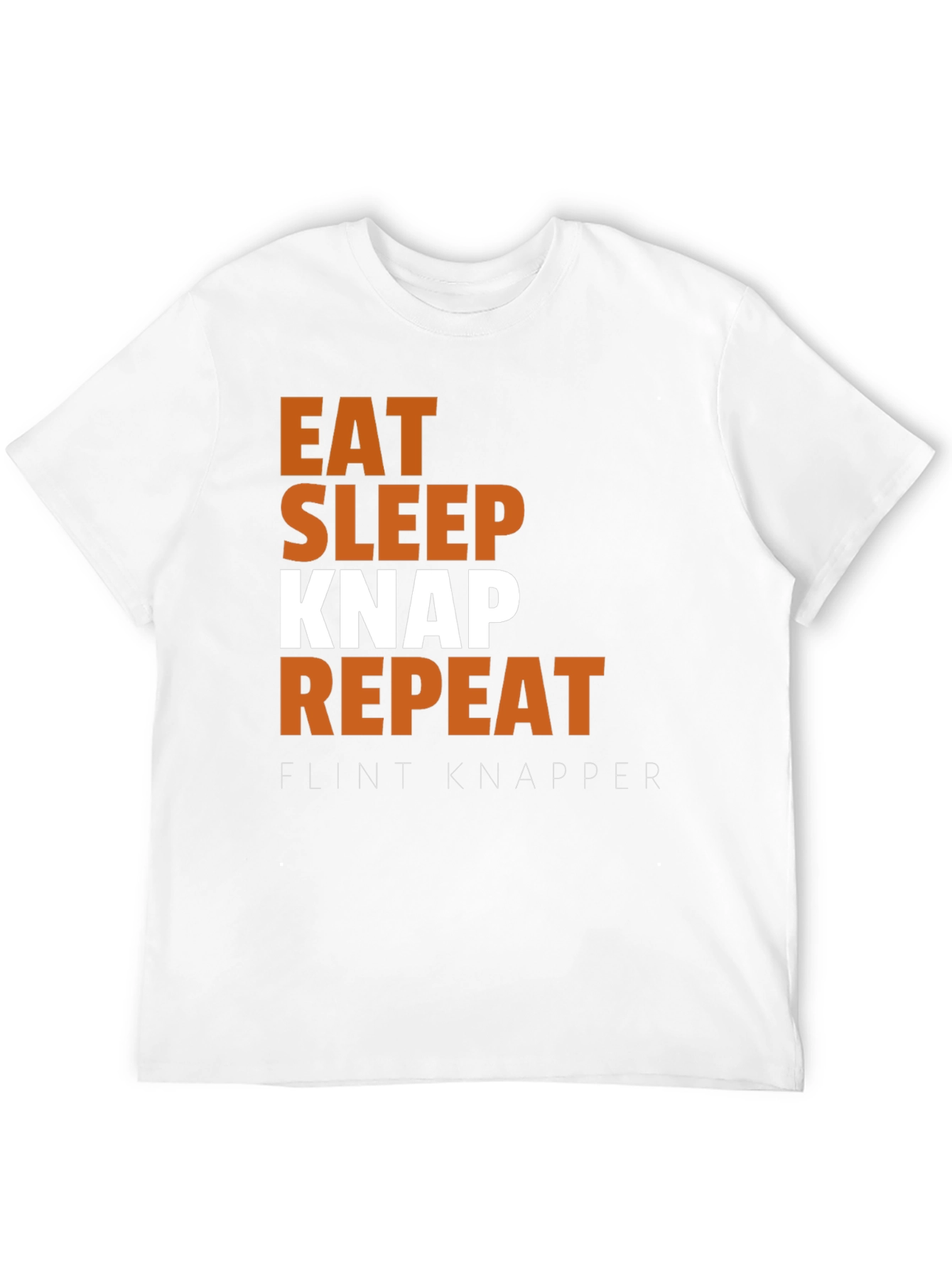 Eat Sleep Knap Repeat Graphic Tee